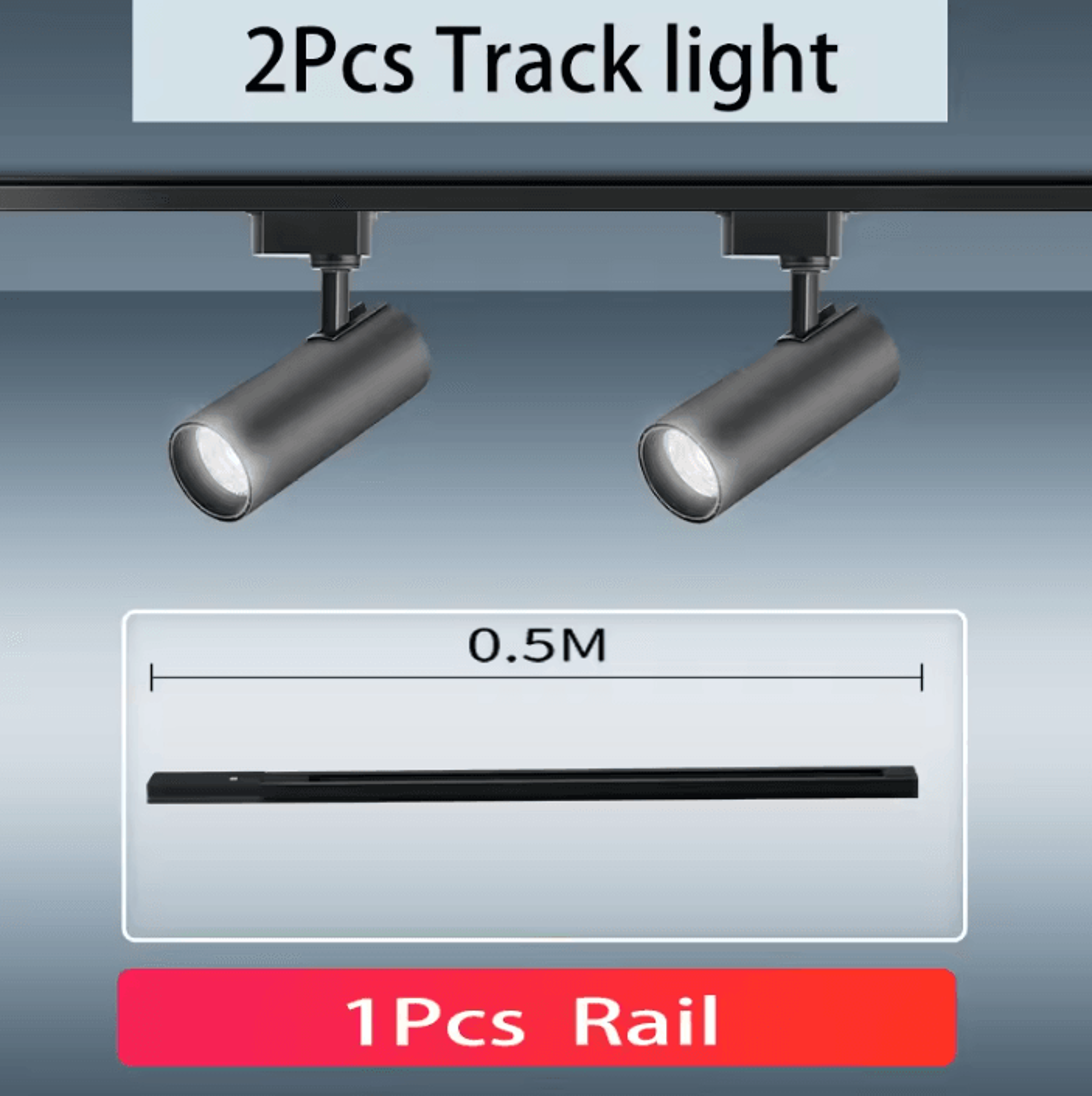 30W LED Retail Track Spotlight Set 220V Ceiling Rail Lighting For Clothing Stores Boutiques And Sho 5