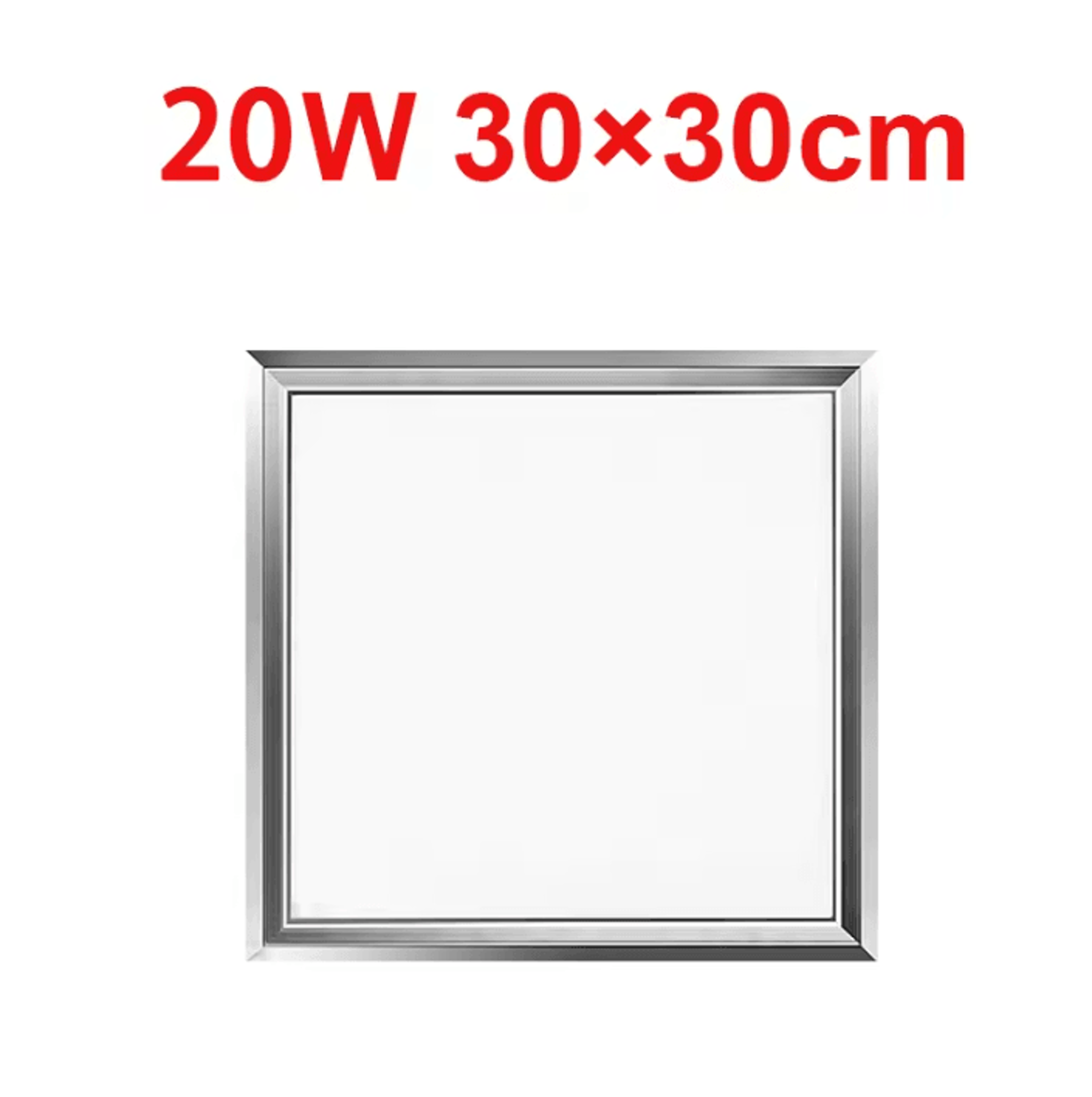 20W Square LED Ceiling Panel Light 300x300mm Ultra Thin Surface Mounted 220V Lamp For Indoor Lighti 5