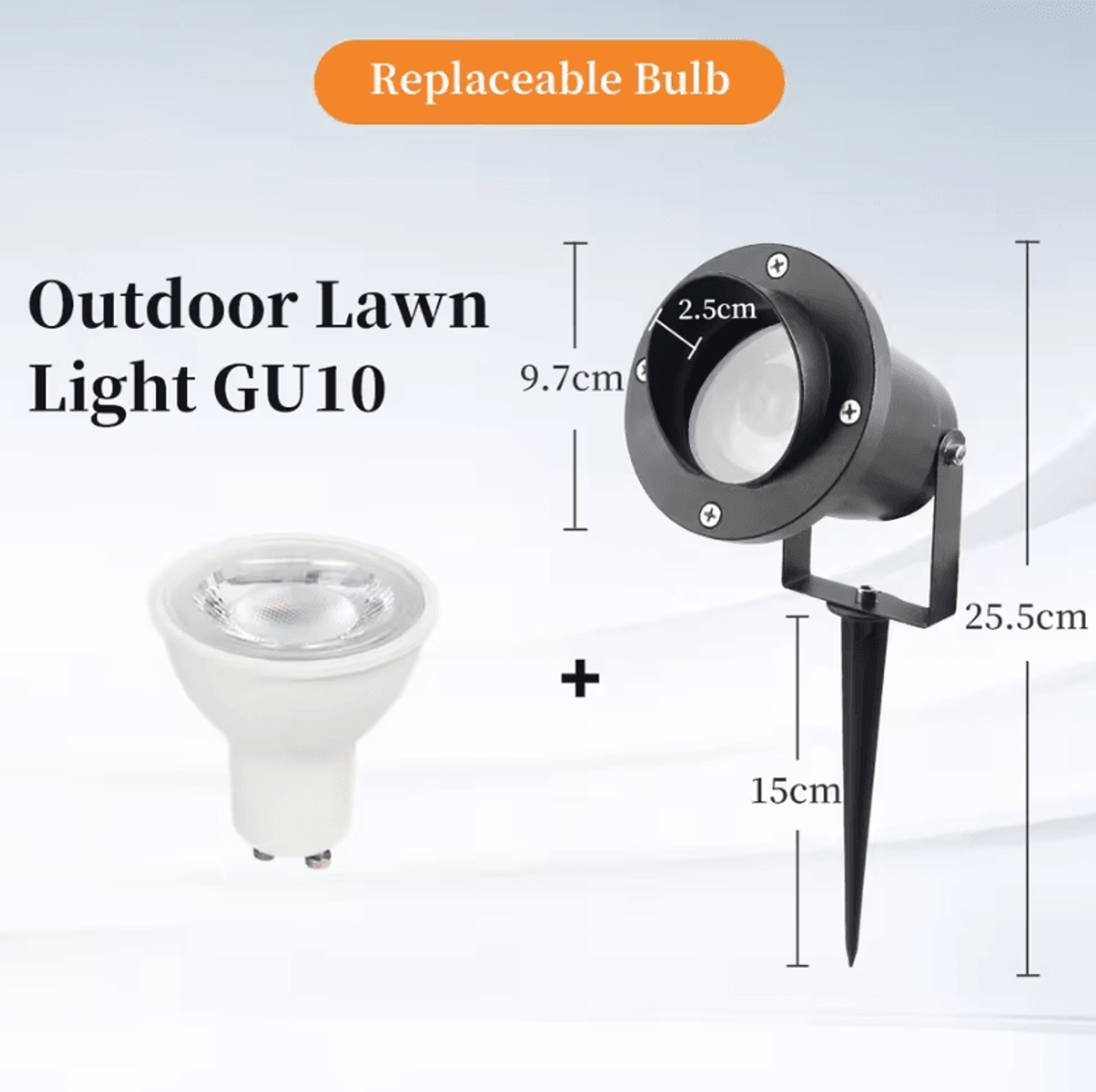 Waterproof Outdoor Garden Lawn Spotlight Landscape Yard Lamp For Pathway And Decorative Lighting 6