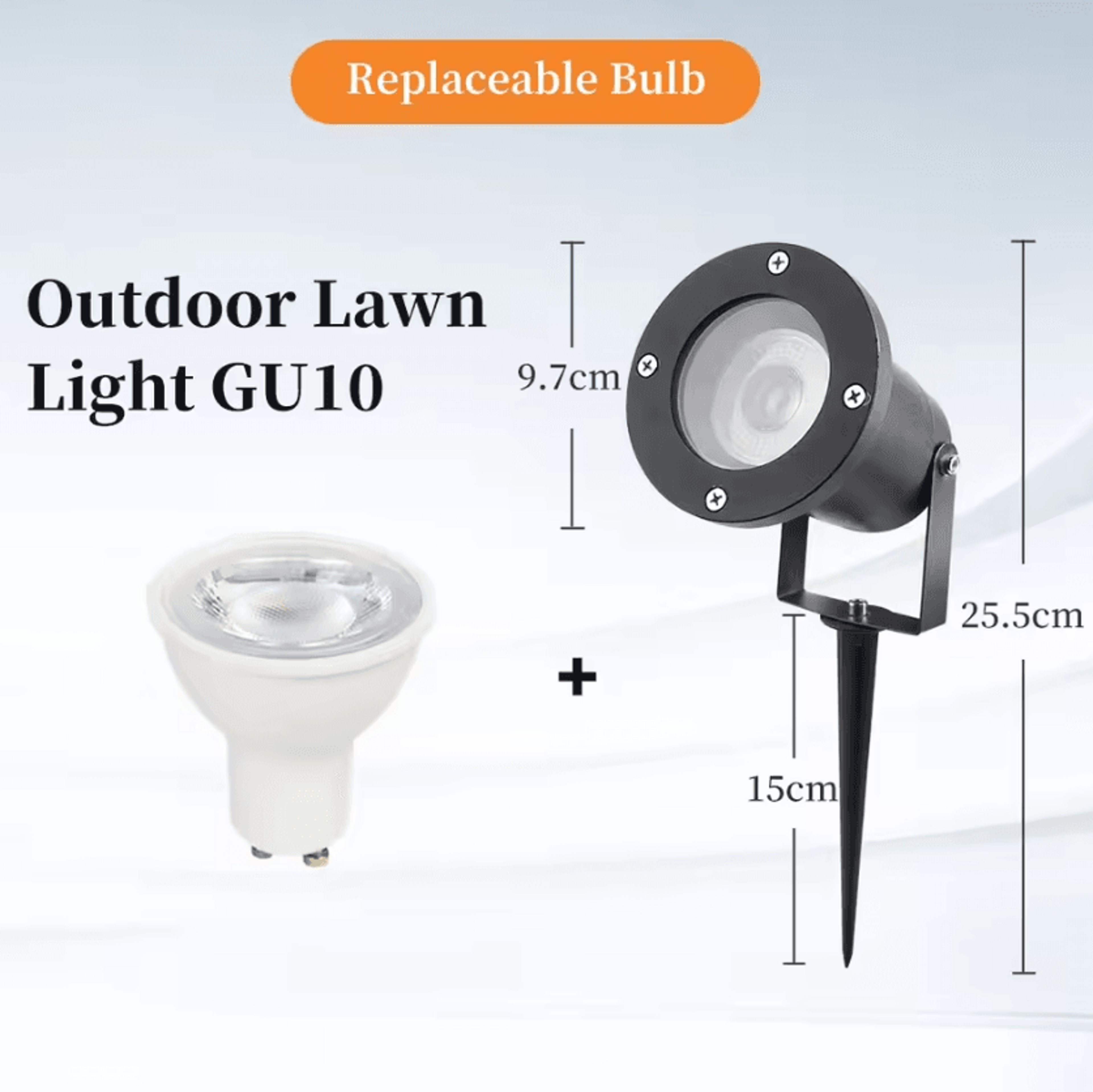 Waterproof Outdoor Garden Lawn Spotlight Landscape Yard Lamp For Pathway And Decorative Lighting 7