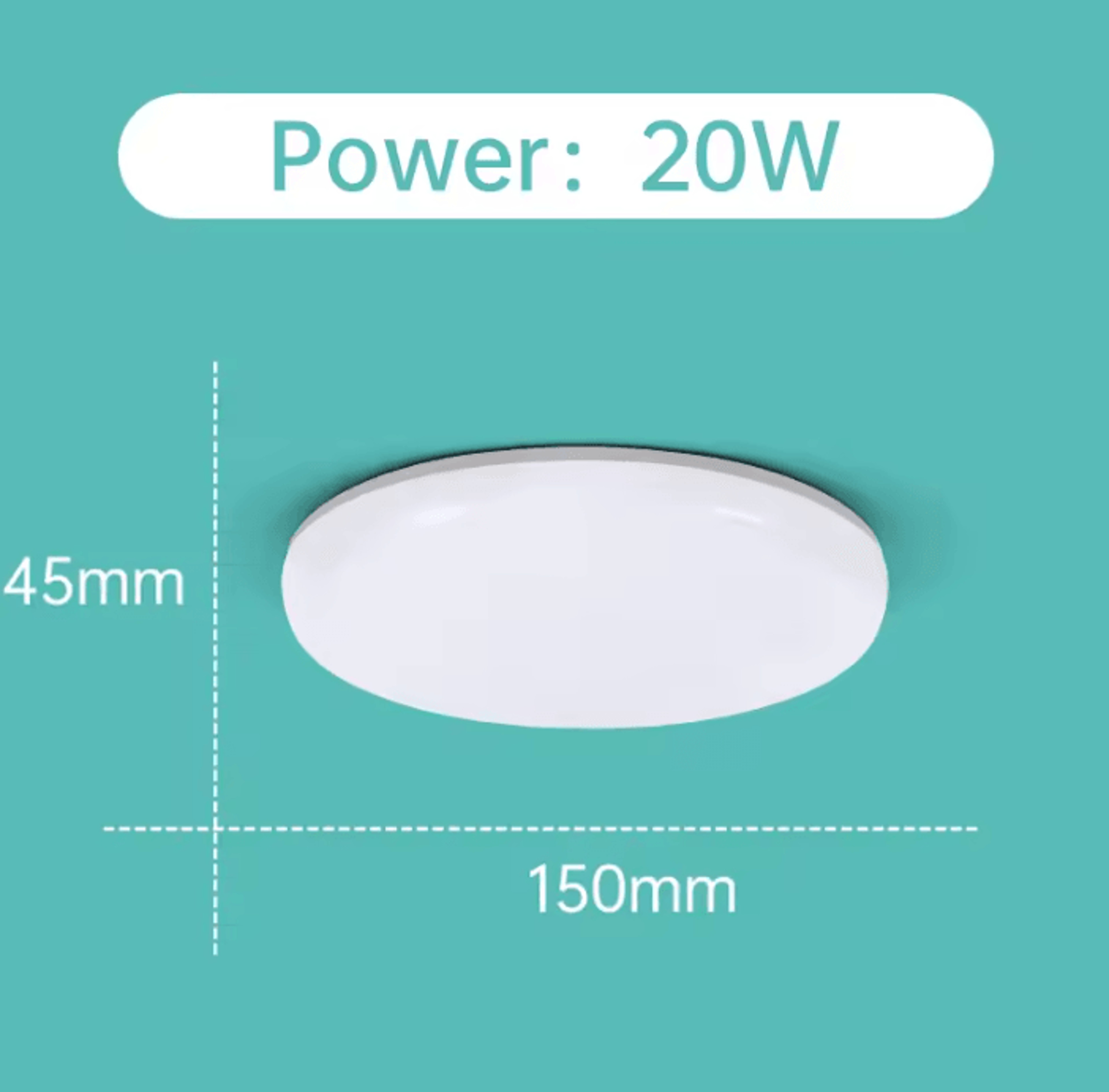 Modern LED Panel Ceiling Light 165265V Energy Efficient Lamp For Living Room Bedroom And Kitchen 8
