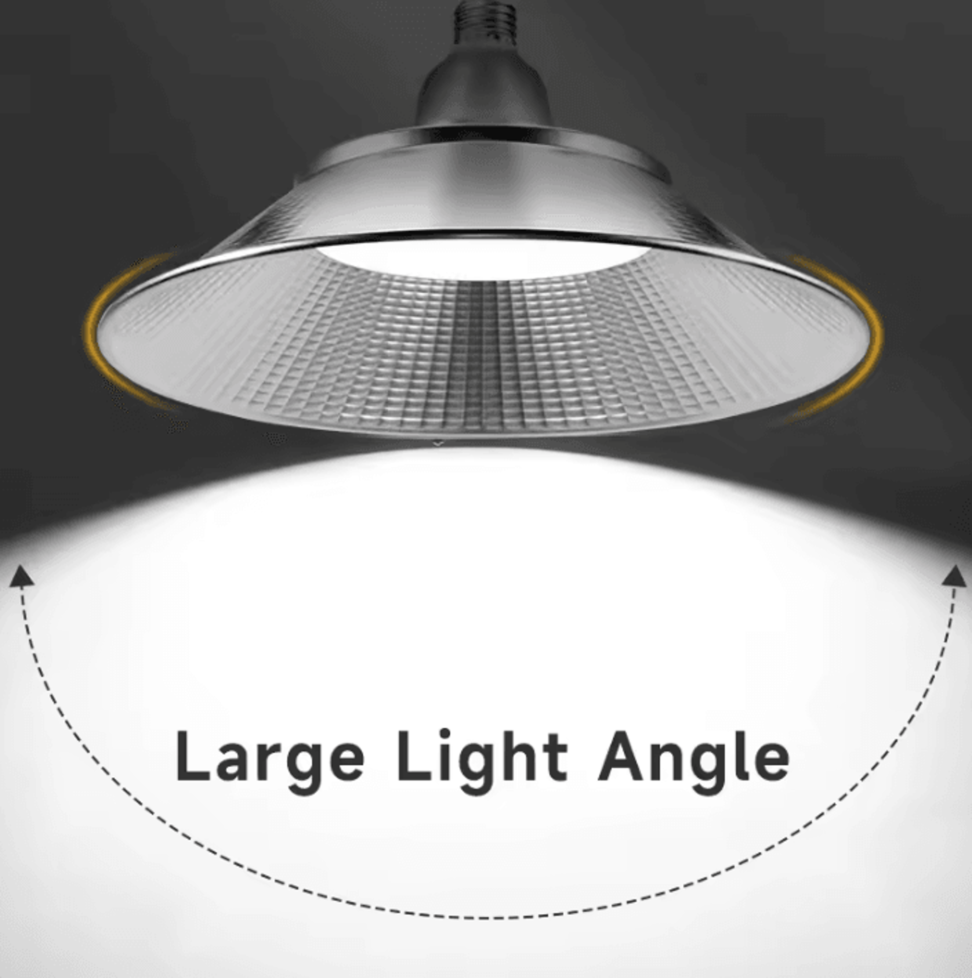 30W 50W LED Bay Light E27 Waterproof Industrial Lamp For Garage Warehouse And Workshop 0