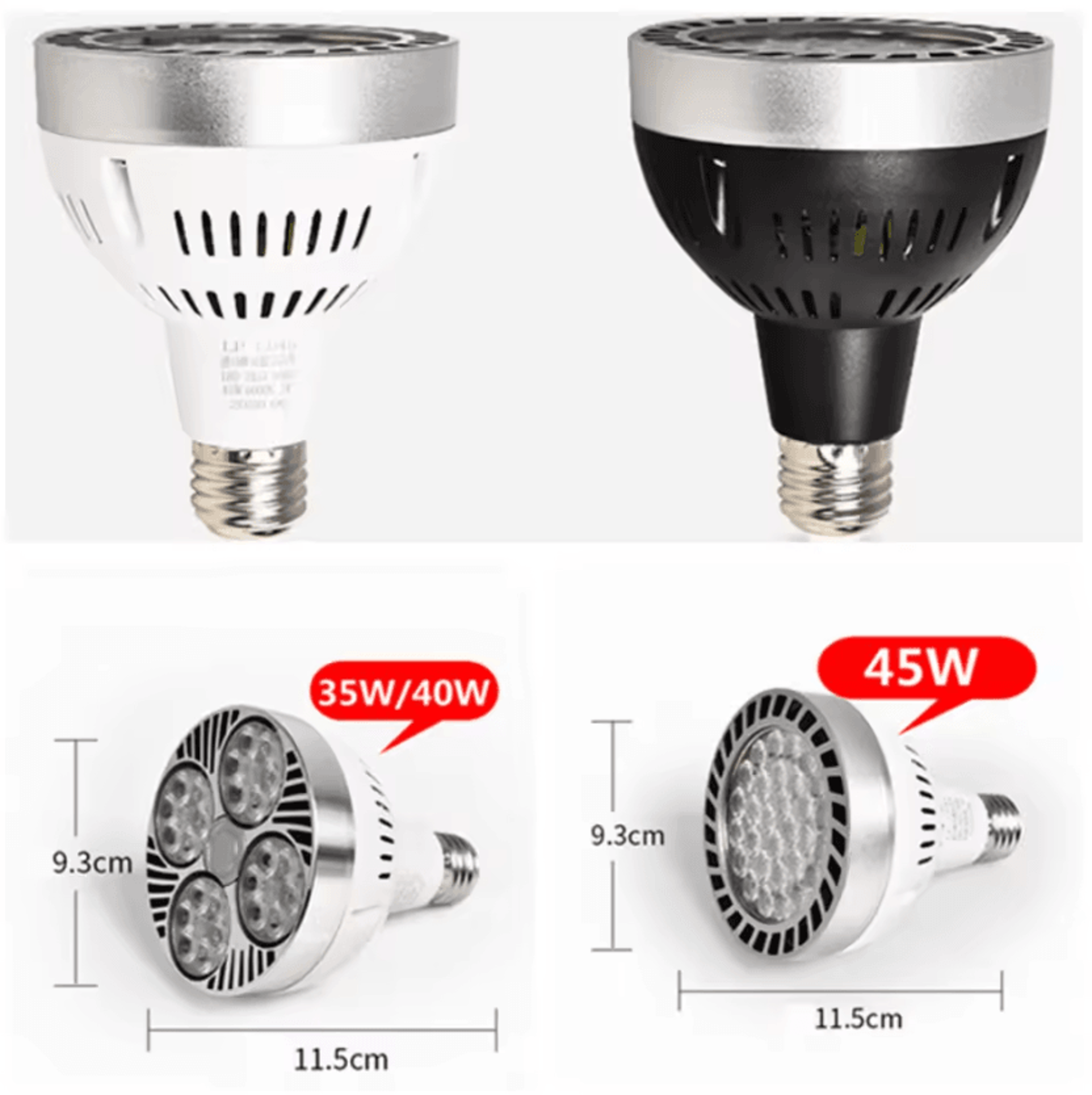 GU10 Ceramic LED Bulb Holders 10-50PCS Heat-Resistant Lamp Sockets with Silicone Wires – view 2