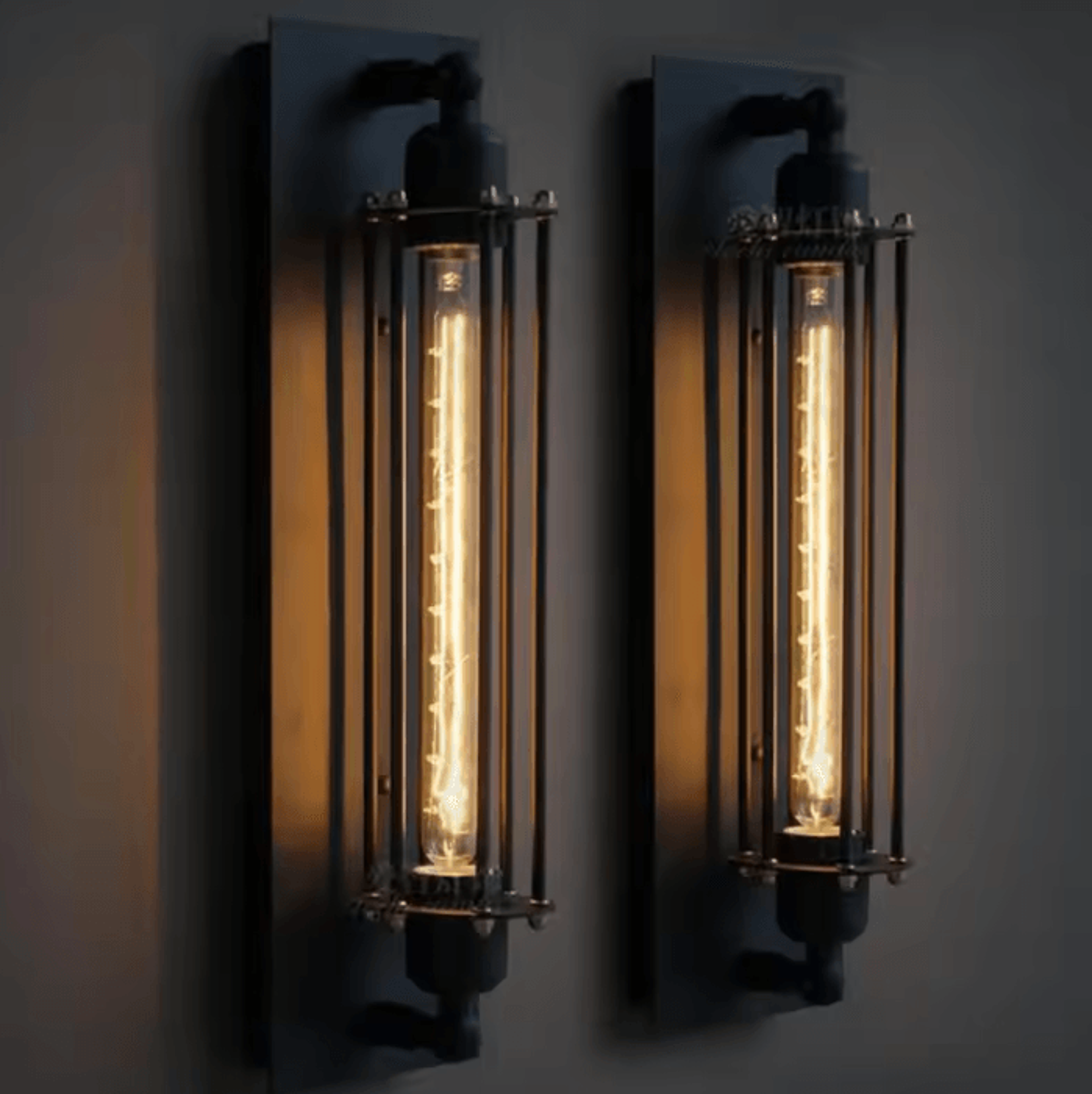Retro Industrial Iron Wall Light Vintage LED Wall Sconce For Corridor Staircase And Bedroom 3