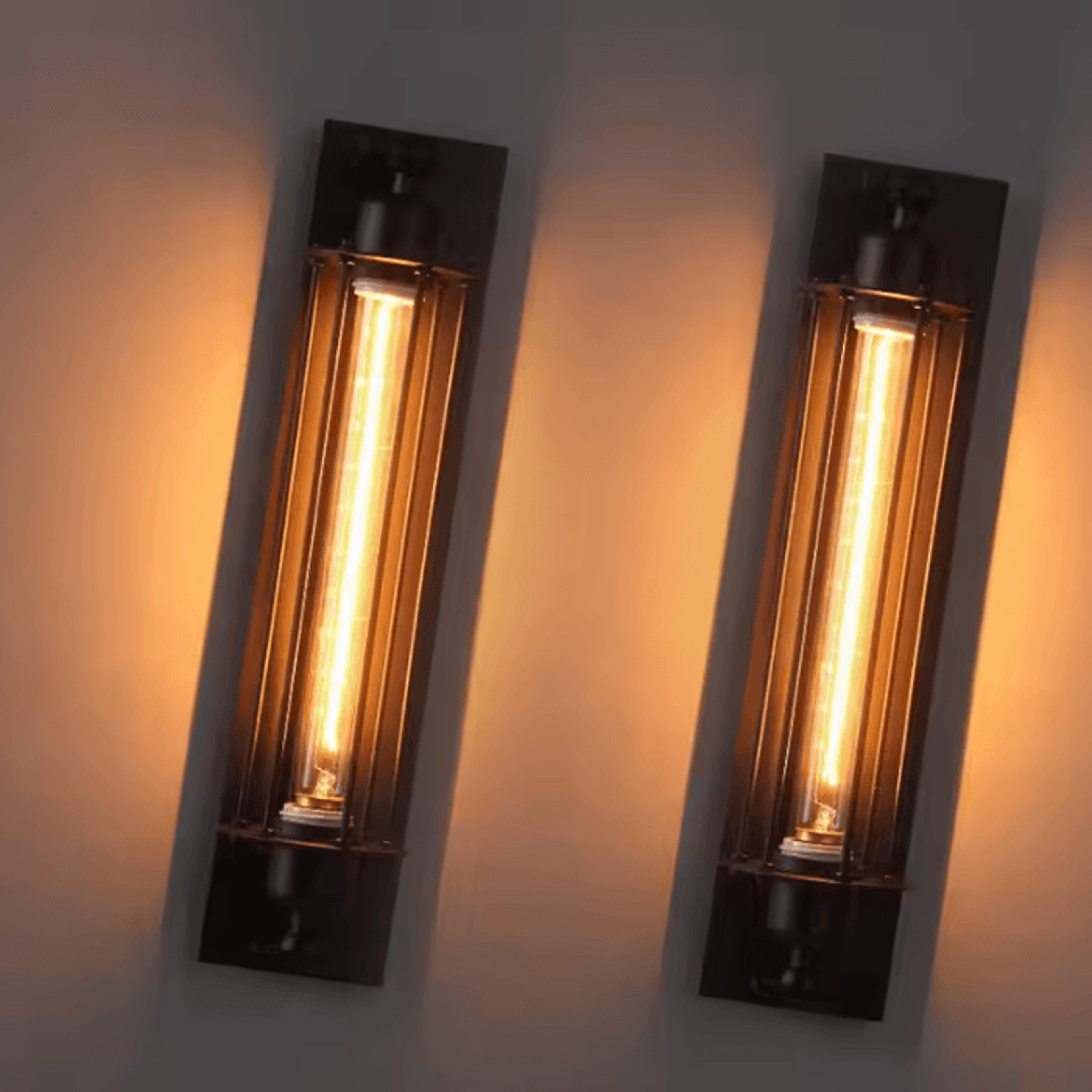 Retro Industrial Iron Wall Light Vintage LED Wall Sconce For Corridor Staircase And Bedroom 1