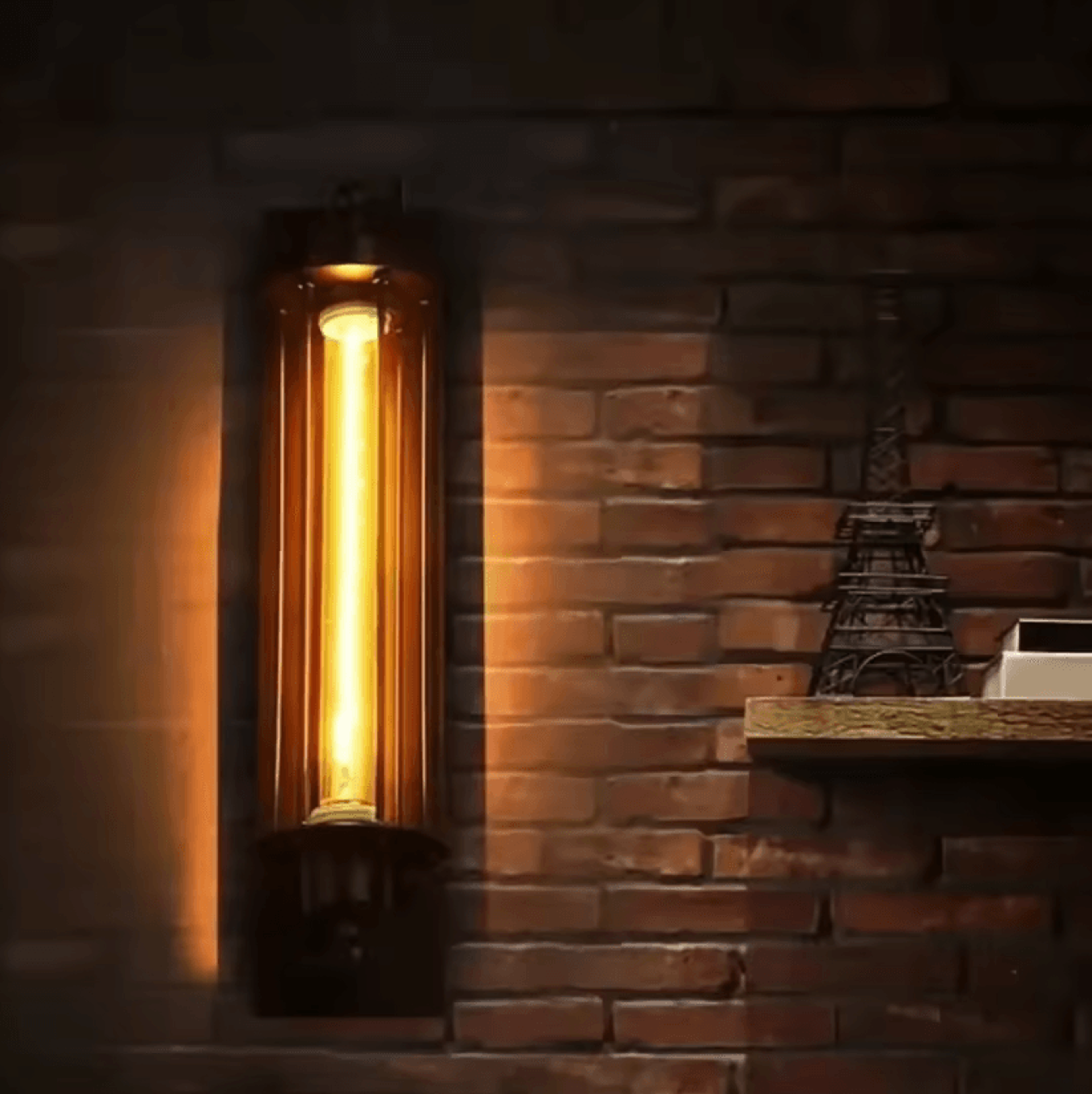 Antique Wrought Iron Flute Wall Lamp Retro Industrial Sconce For Restaurant Corridor And Hallway 4