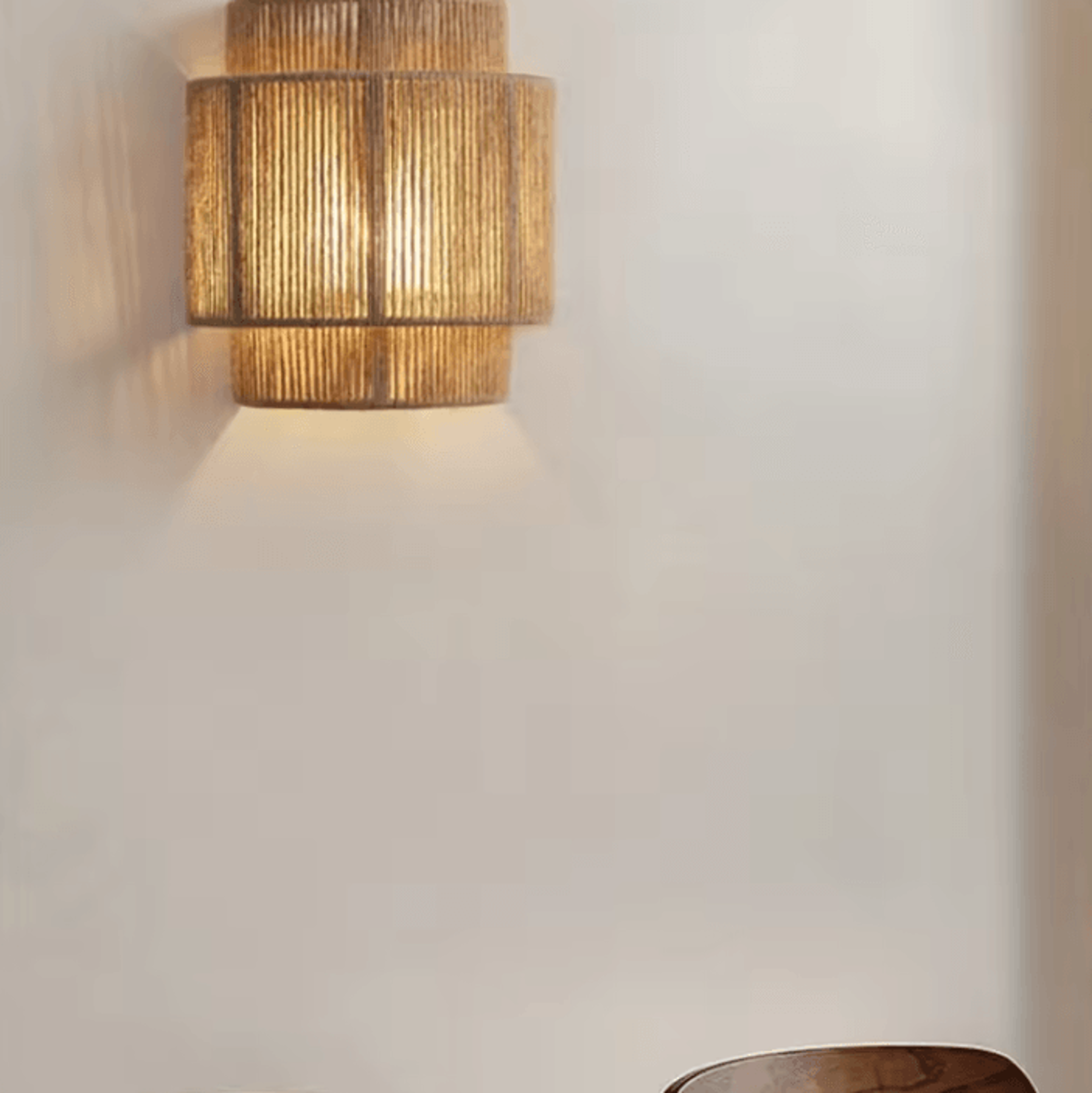 Retro Rattan Woven Wall Lamp E27 Chinese Style Hemp Rope Sconce For Living Room And Home Decor 4