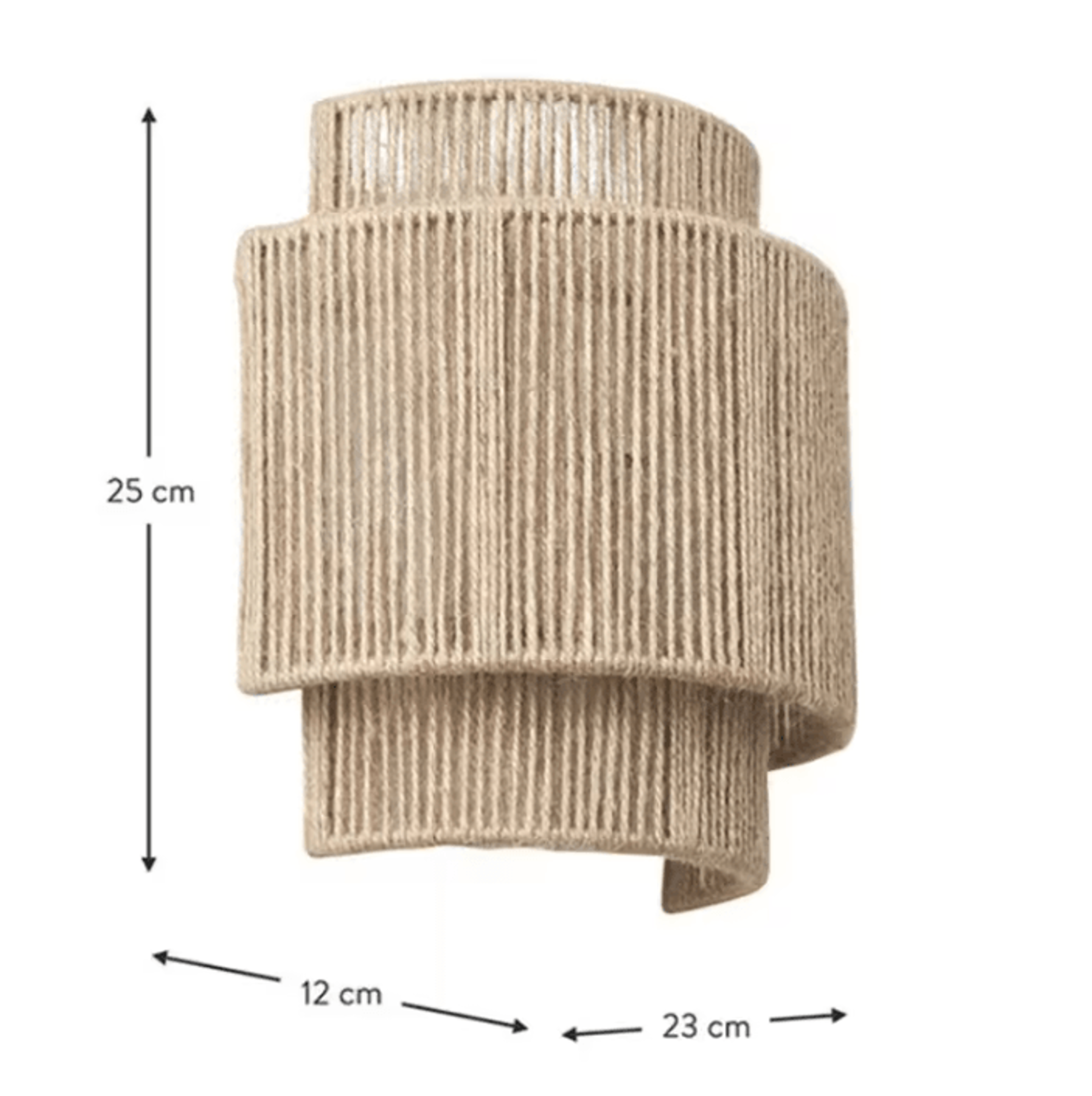 Retro Rattan Woven Wall Lamp E27 Chinese Style Hemp Rope Sconce For Living Room And Home Decor 5