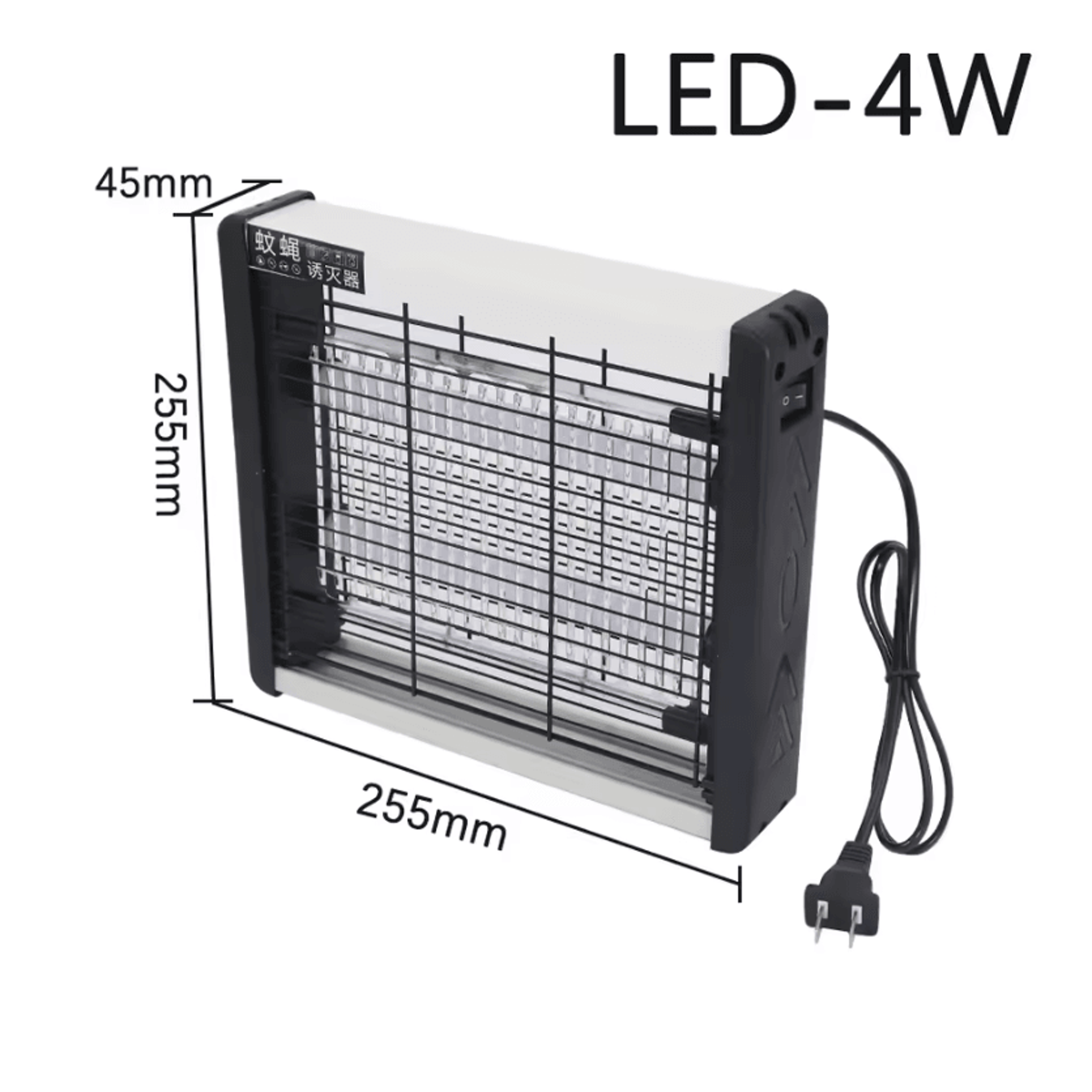 Rechargeable Wall Mounted UV Mosquito Killer Lamp Quiet Electric Insect Zapper For Indoor And Outdo 5