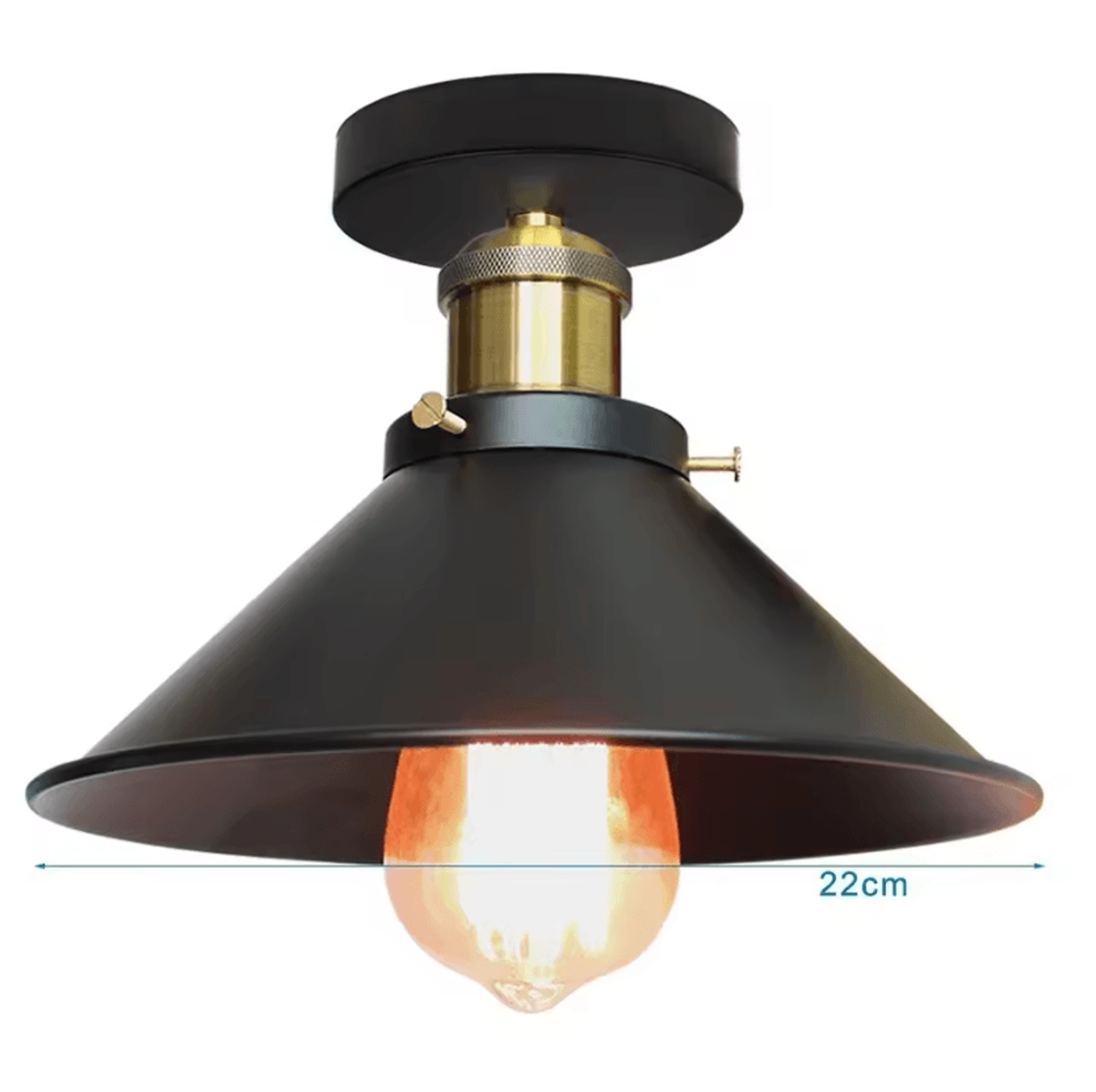 Vintage Industrial E27 Pendant Light Retro Edison Hanging Chandelier For Loft Living Room And Cafe 3
