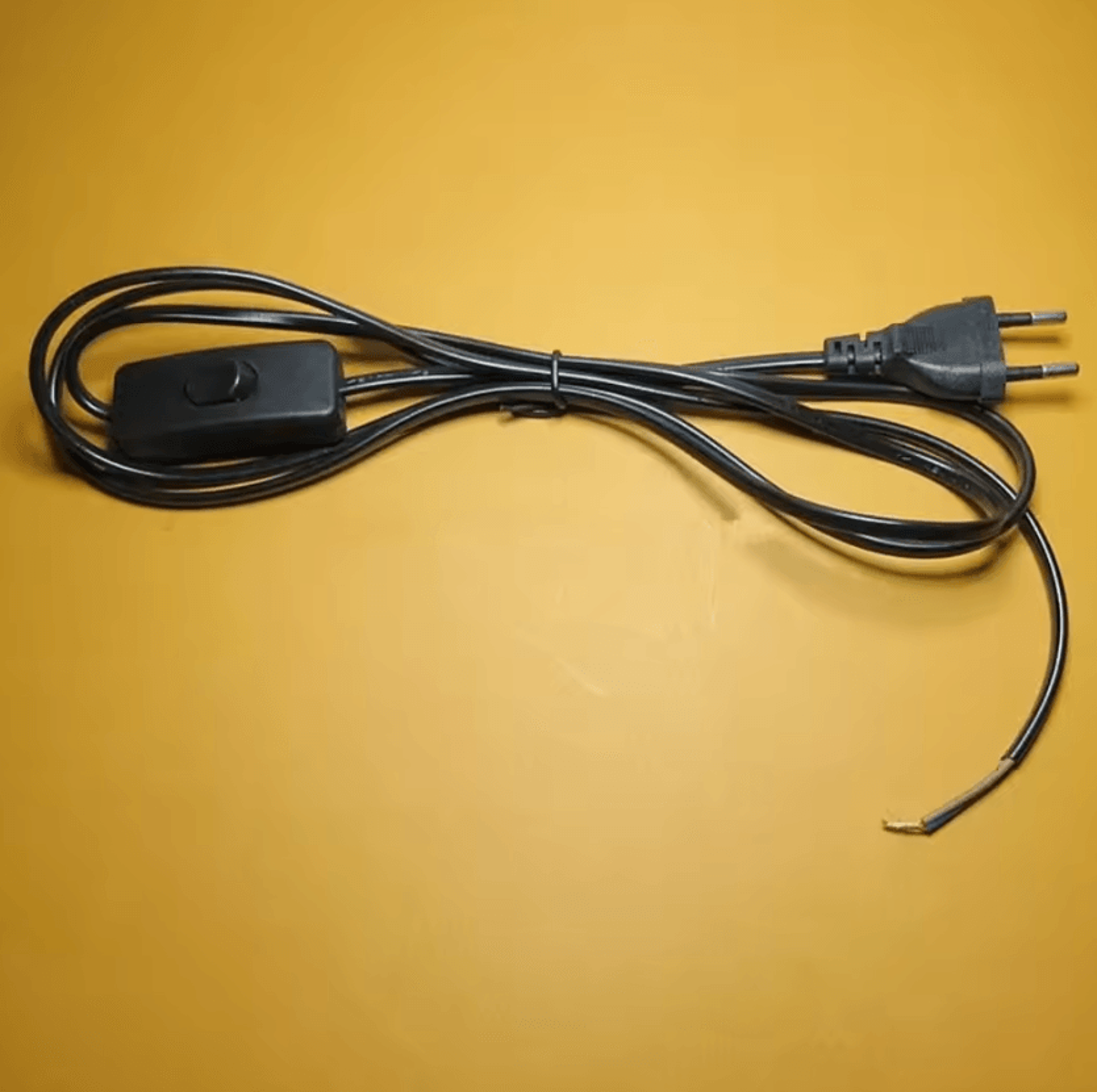 EU Plug LED Tube Power Cord With On Off Switch 102050PCS Extension Cable For Desk Lamps And Light F 2
