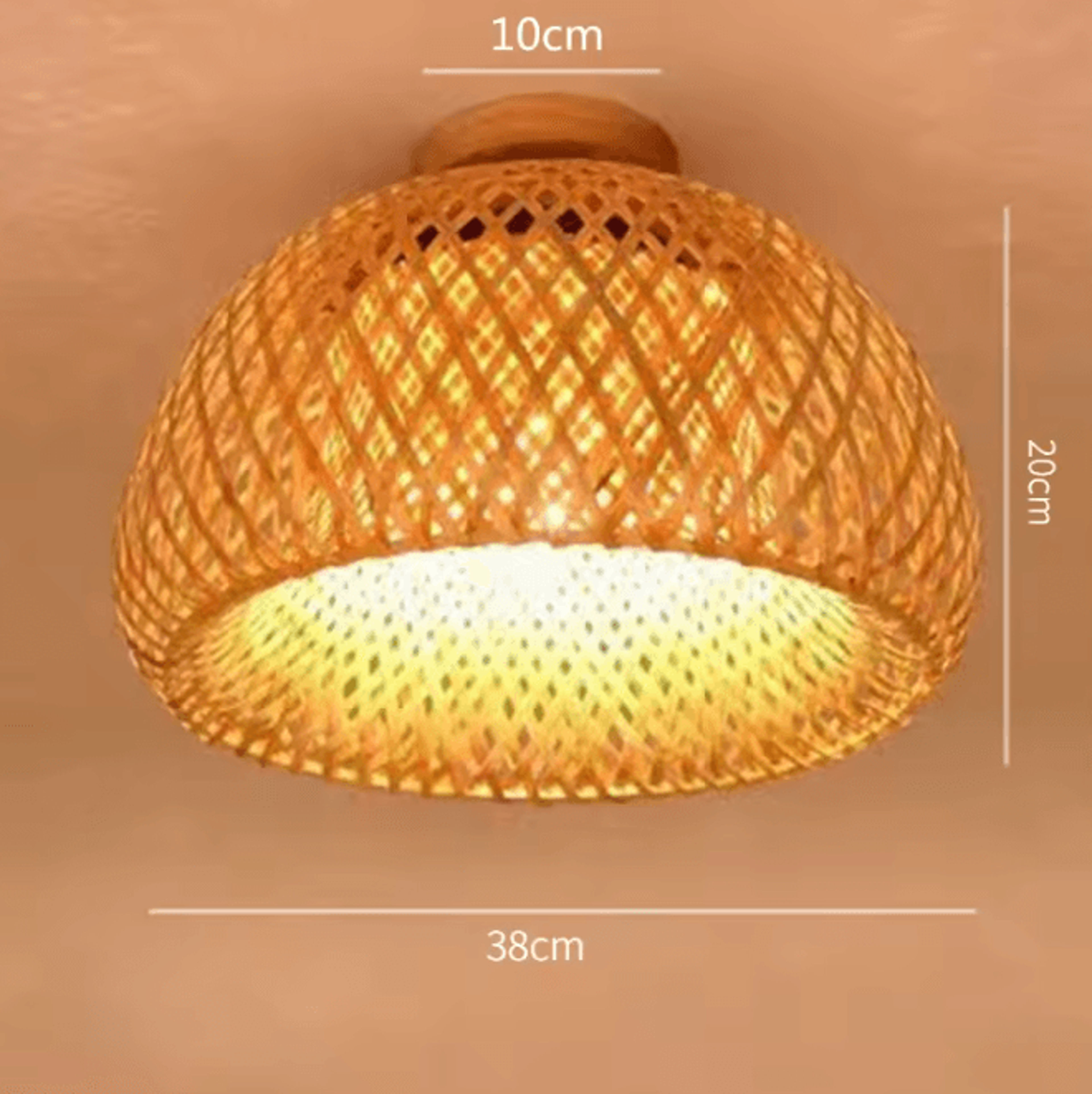 Modern Chinese Bamboo Chandelier Decorative Lantern Pendant Light For Bedroom Restaurant And Balcon 5