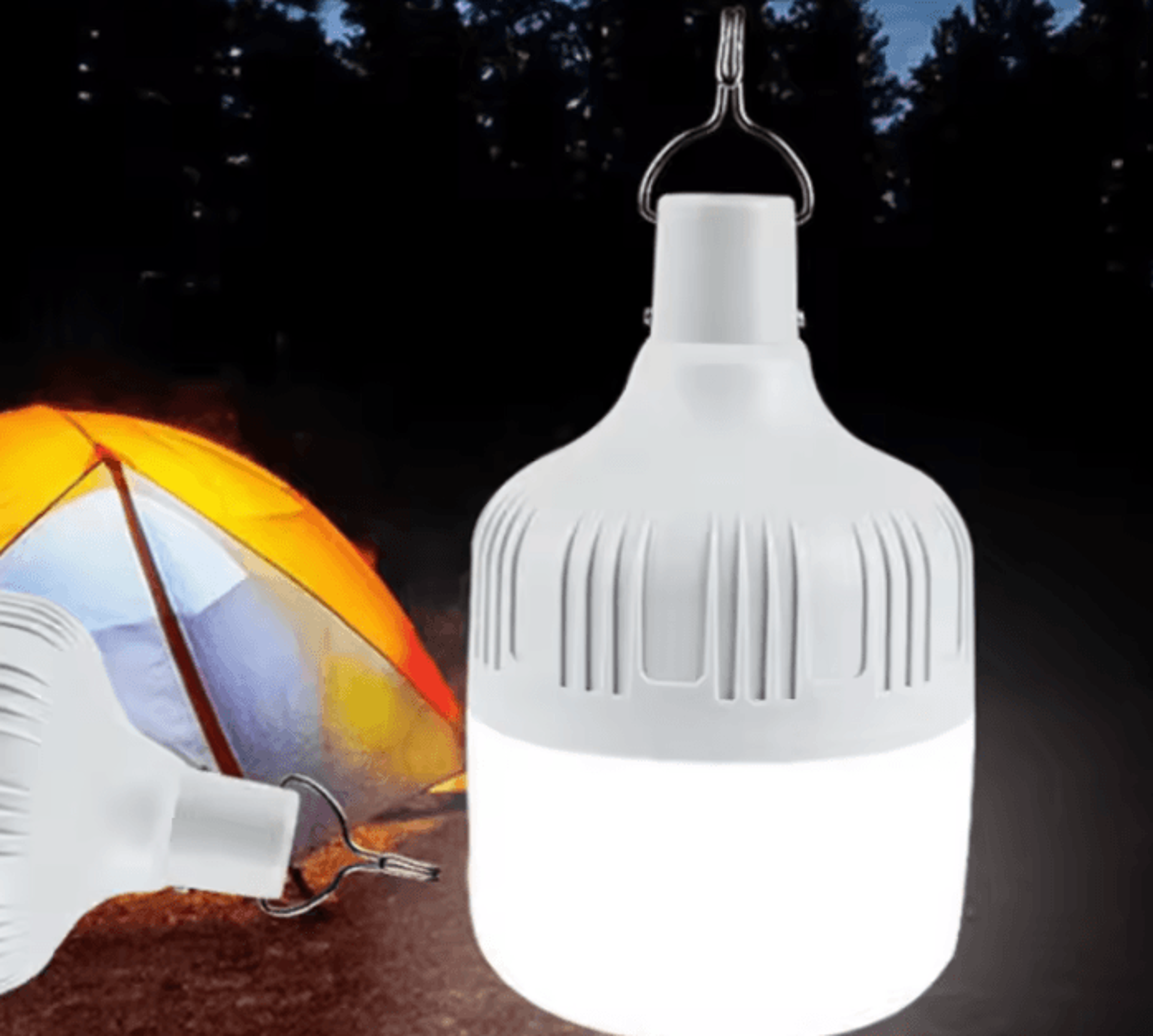 Energy Saving Portable LED Camping Light Outdoor Emergency Floor Lamp For Power Outages And Night M 0