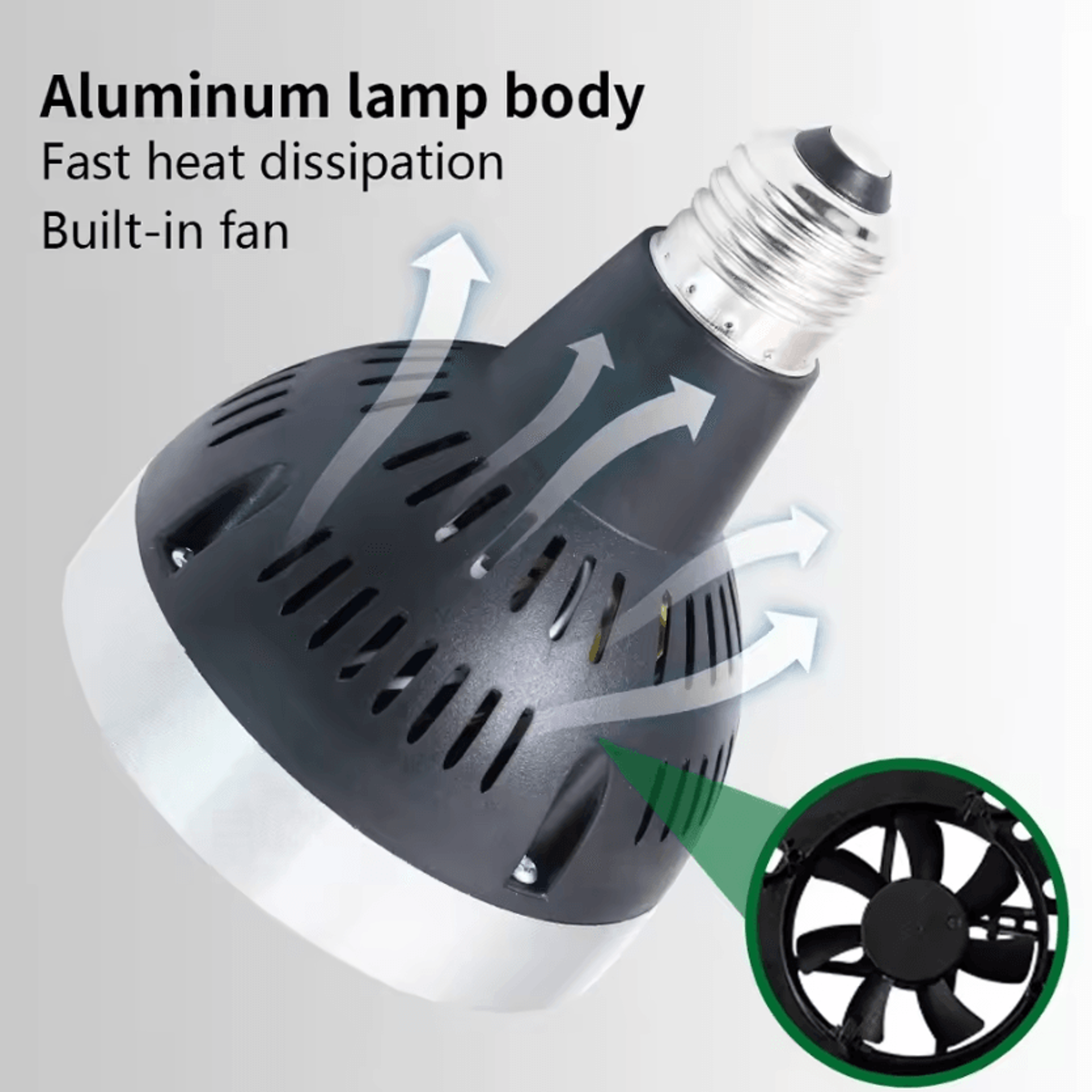 PAR30 LED Spotlight Bulb 35W 45W E27 Super Bright Daylight Flood Lamp 220V For Track Lighting 2