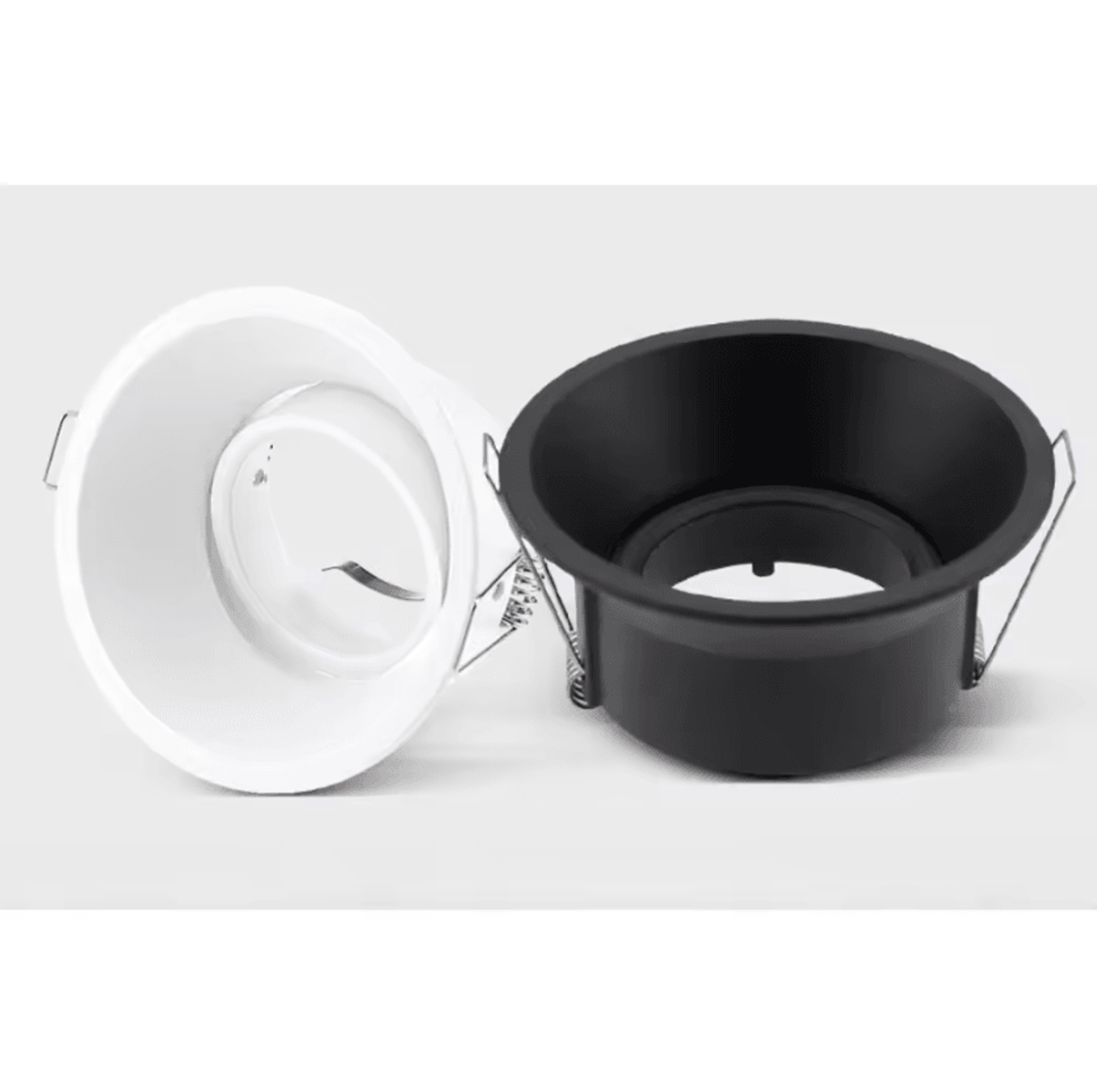 MR16 GU10 AntiGlare Recessed Downlight Frame Aluminum Round Ceiling Spotlight Housing 1050PCS 1