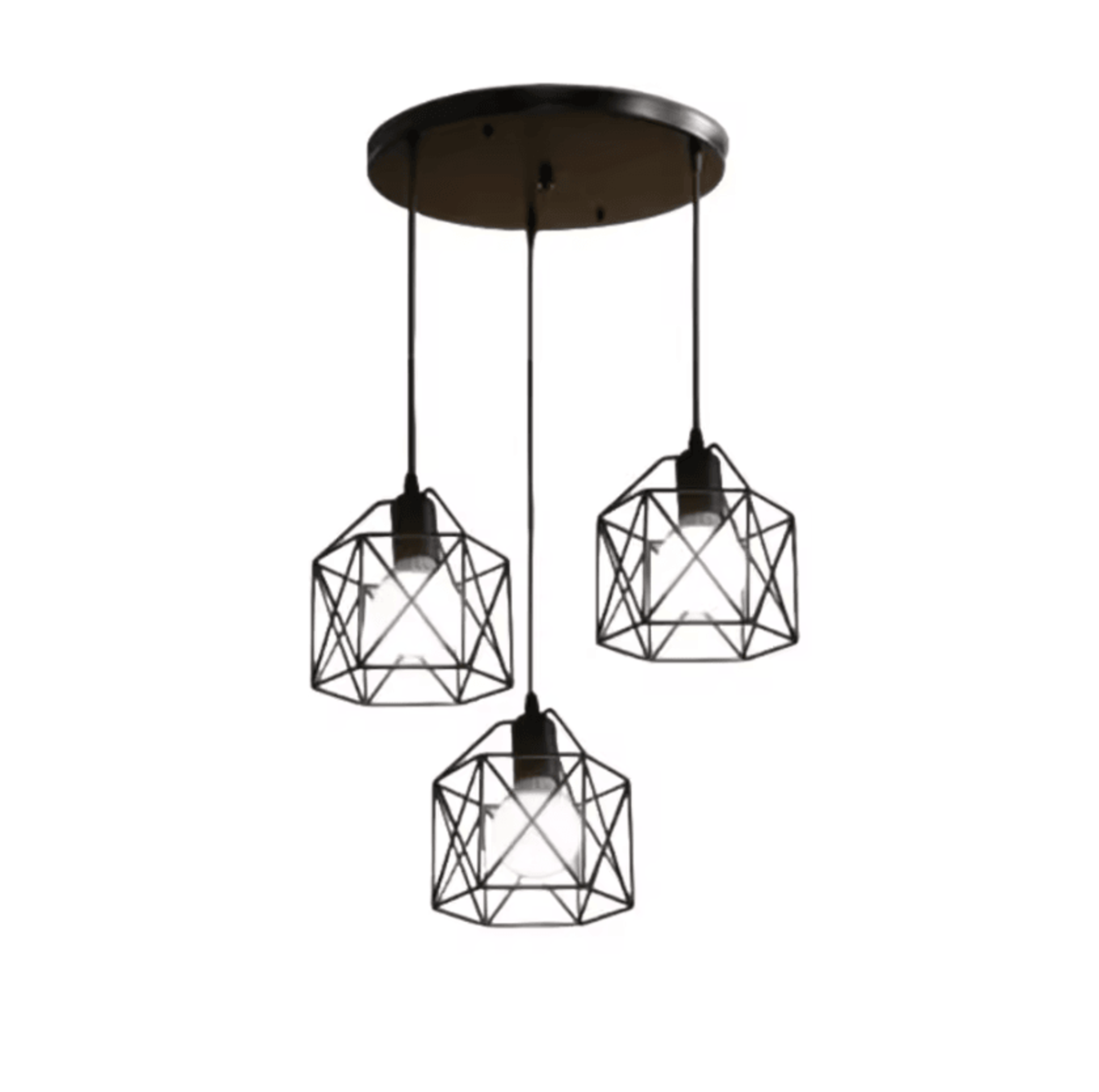 Industrial Black Pendant Light 13 Head Adjustable Minimalist Hanging Ceiling Lamp For Kitchen Islan 6