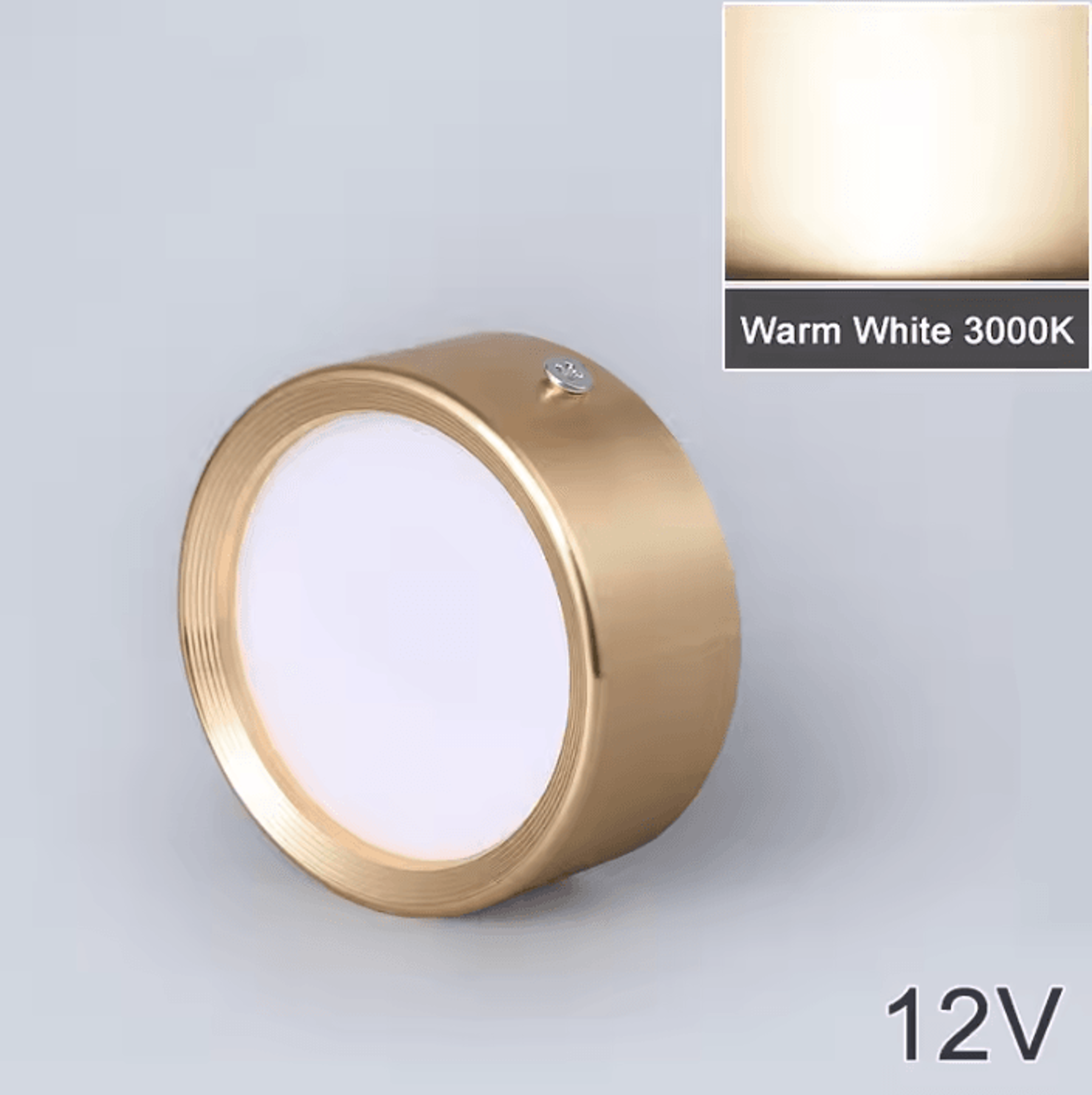 Ultra Thin 12V LED Recessed Downlight 5W 7W 9W 12W Driverless Ceiling Spotlight For Indoor Lighting 5
