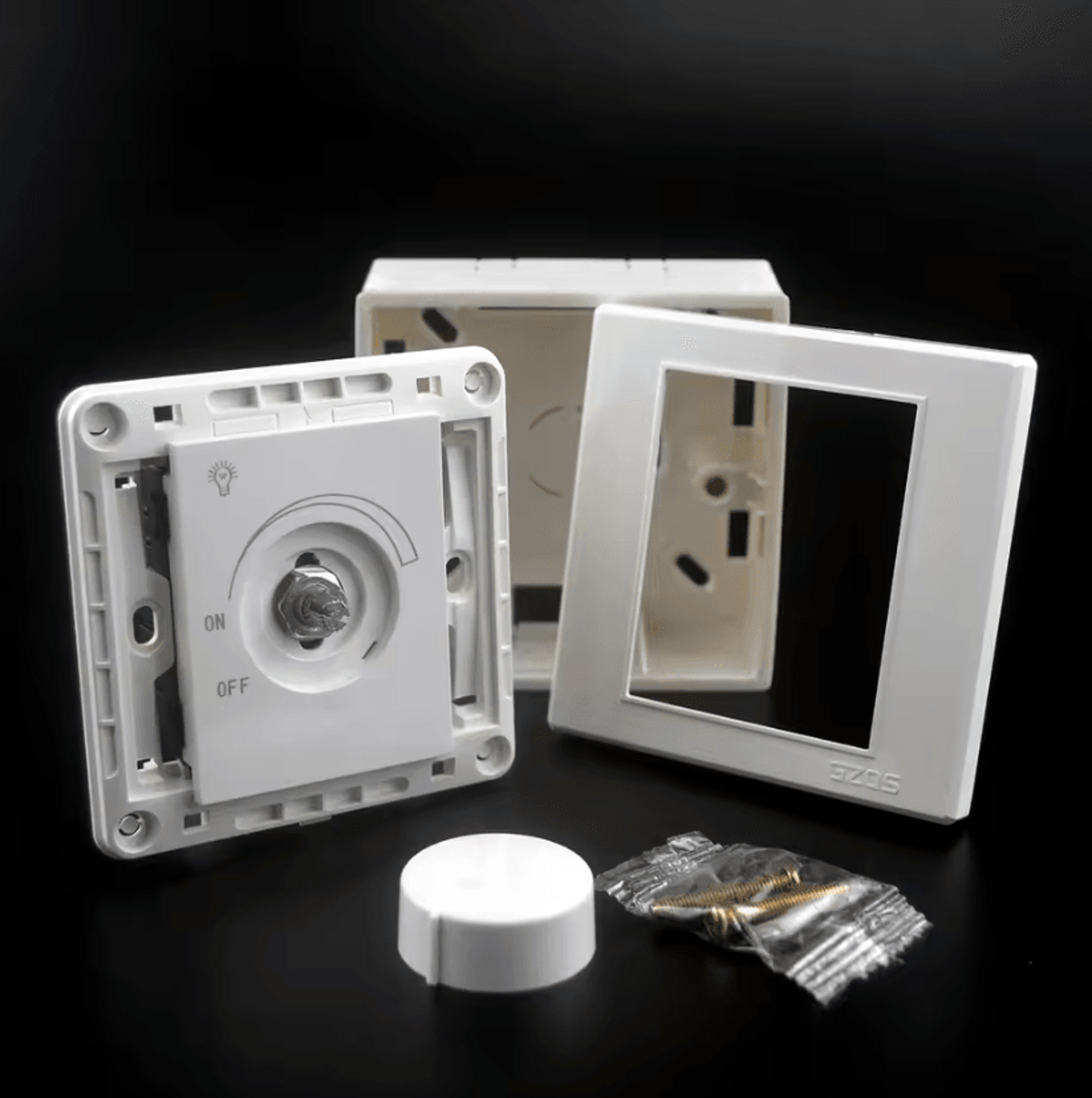 220V LED Dimmer Switch 250W Adjustable Brightness Light Controller AC200240V For Indoor Lighting 3