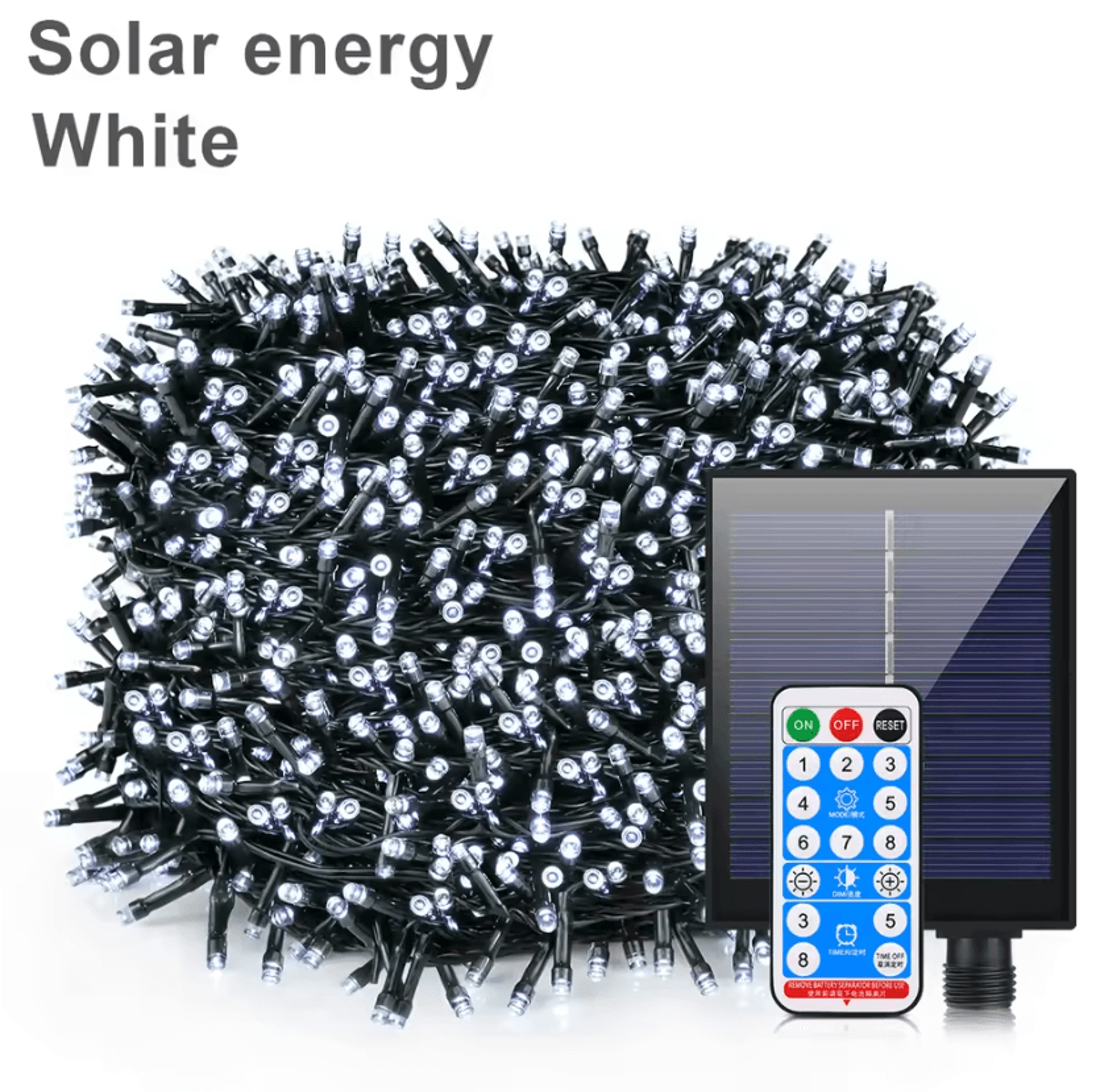 Outdoor Solar Fairy String Lights 10M100M Waterproof Garden Garland For Christmas Parties And Patio 5