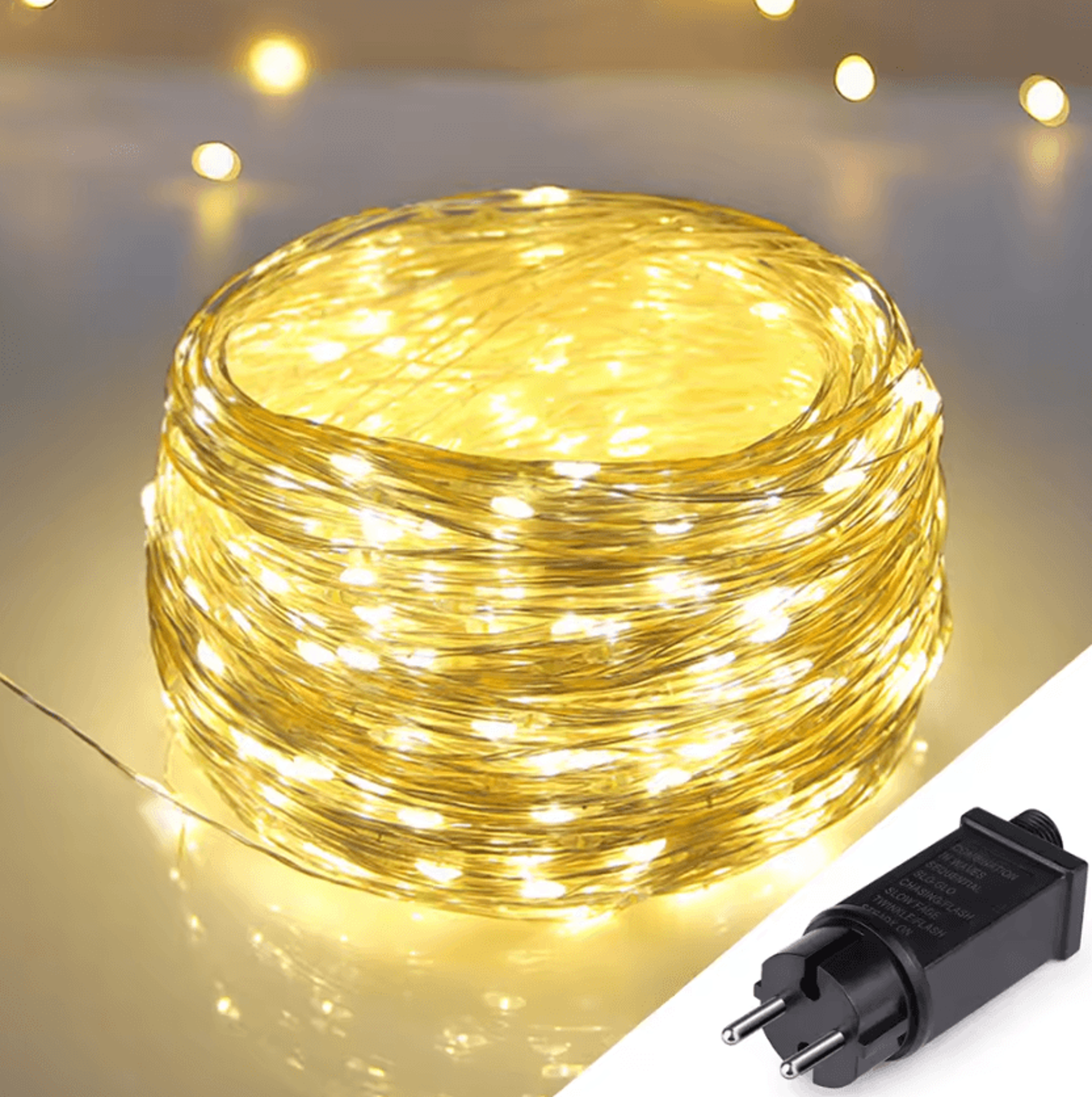 Outdoor Waterproof LED String Lights 10M100M 220V Copper Wire Fairy Garland For Christmas Wedding A 0
