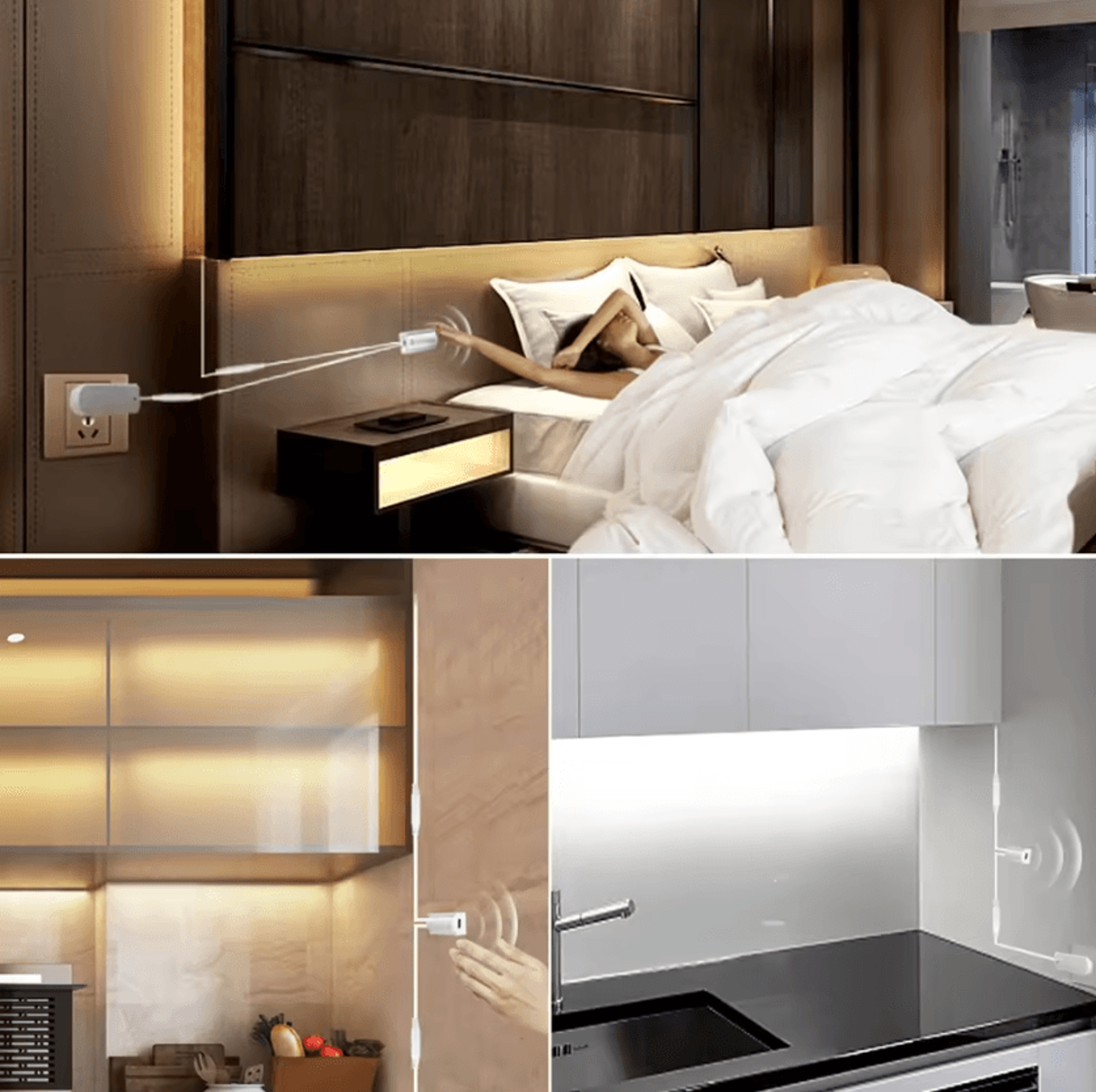 Smart IR Hand Sweep Sensor Switch DC12V24V Touchless LED Strip Light Controller With DC And DuPont  4