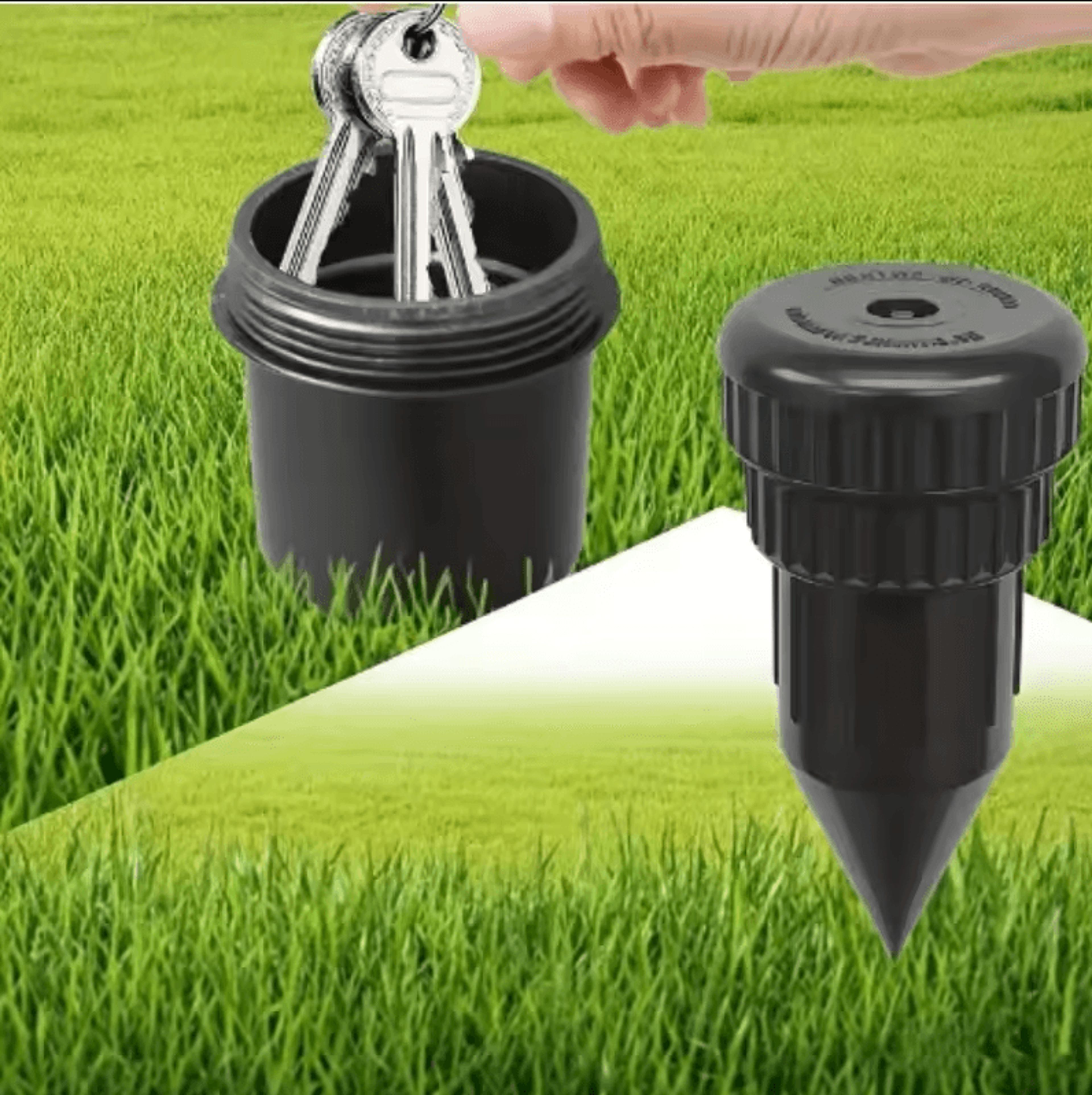 Garden Key Hider Watering Can Key Safe Durable Outdoor Hidden Key Storage 4