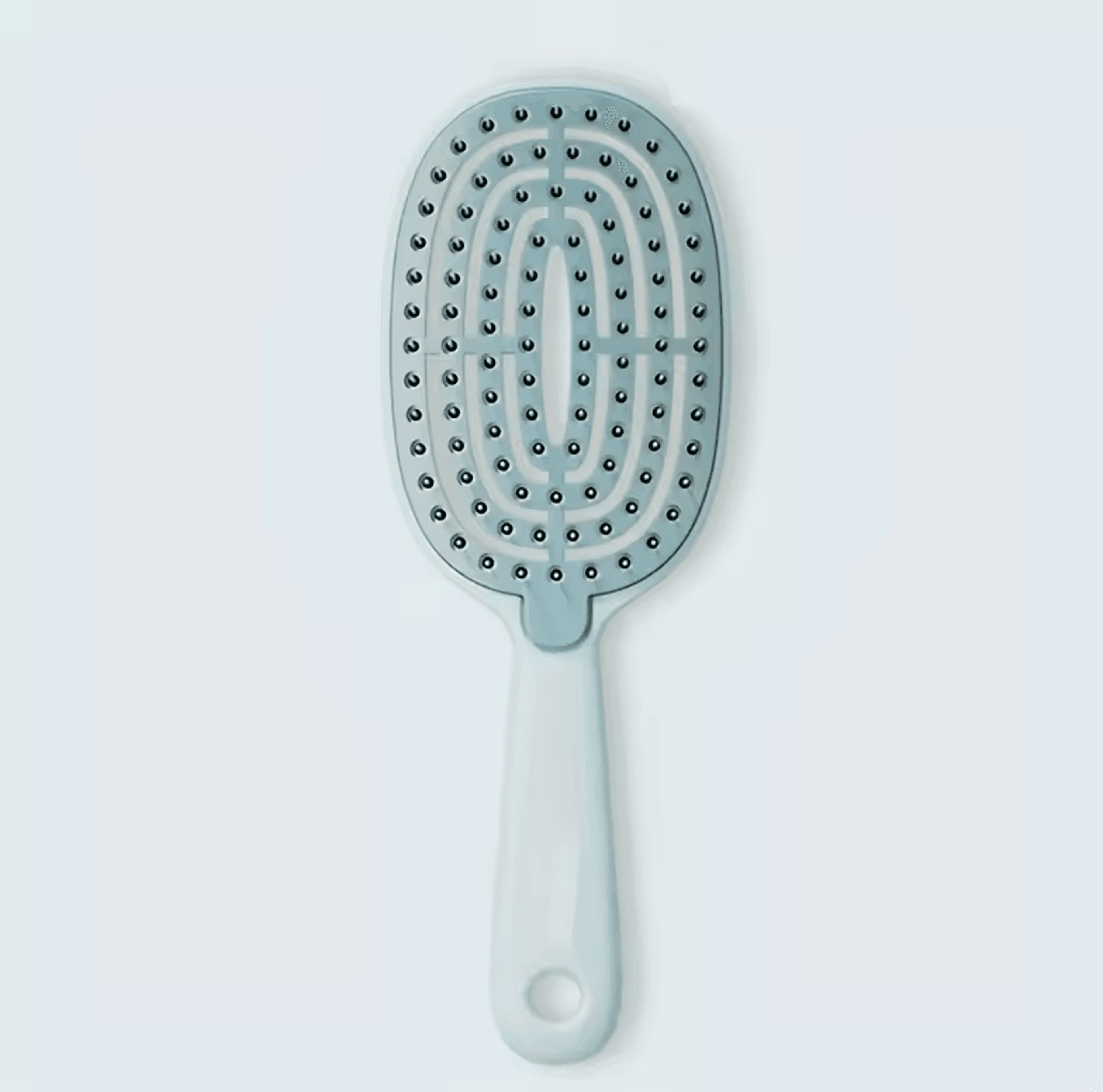Portable Hollow Design Hair Comb Brush AntiTangle Scalp Massage Hairbrush For Women 5
