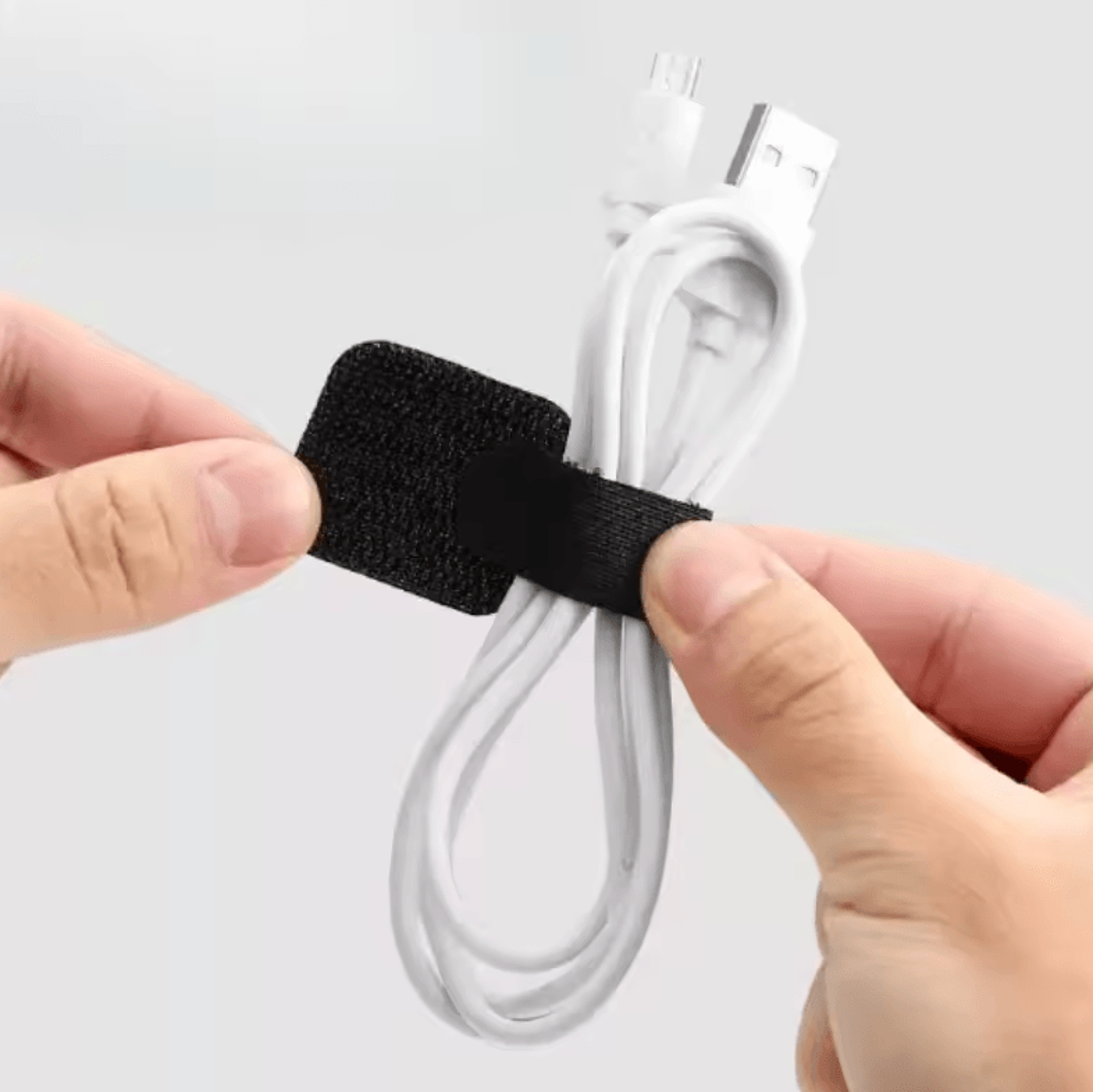 Self Adhesive Cable Organizer Clips 10pcs Wire Management Holders For Desk And Wall 5