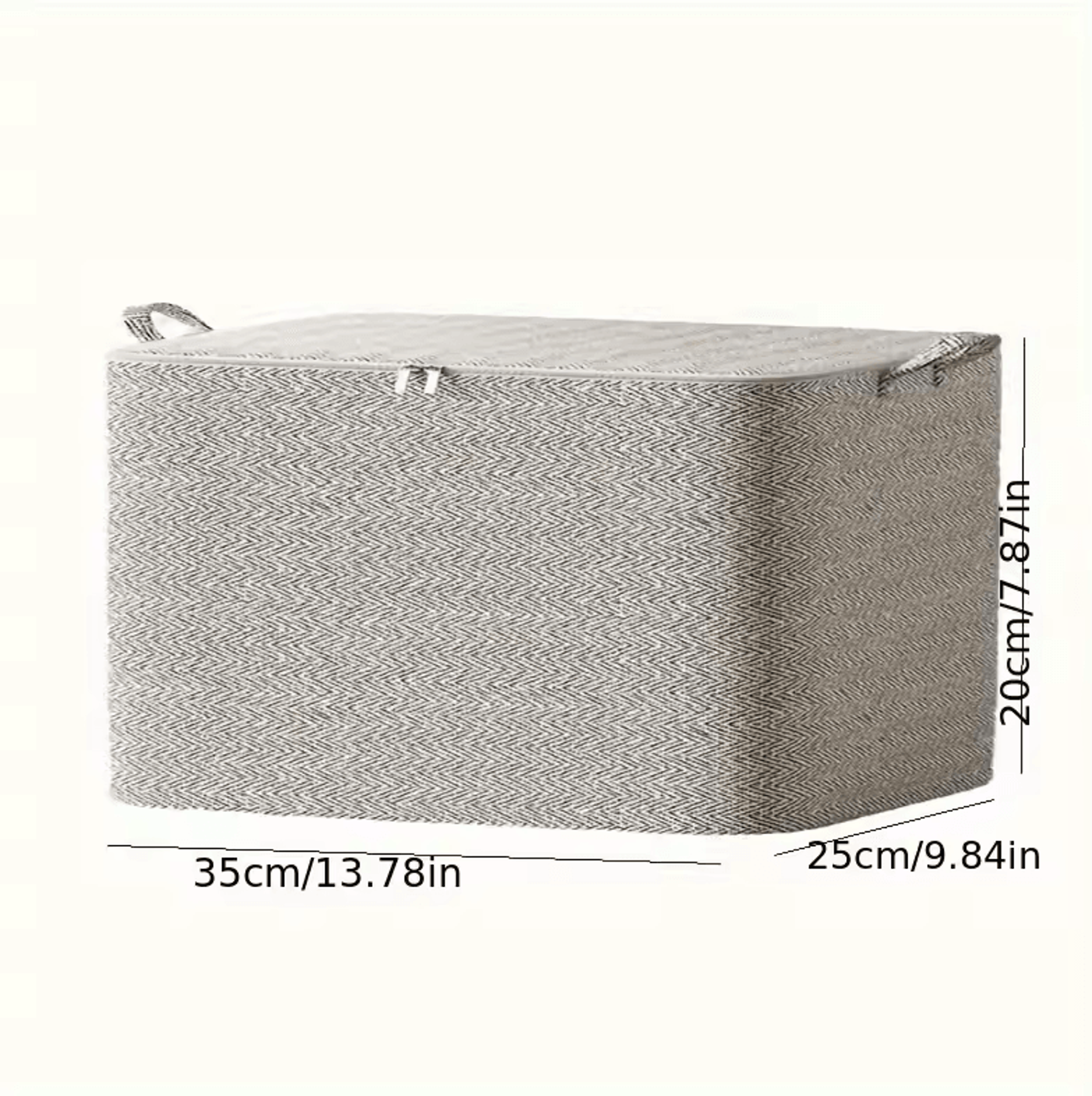 3pcs Large Capacity Storage Organizer Bags NonWoven Closet Wardrobe Storage Set 3