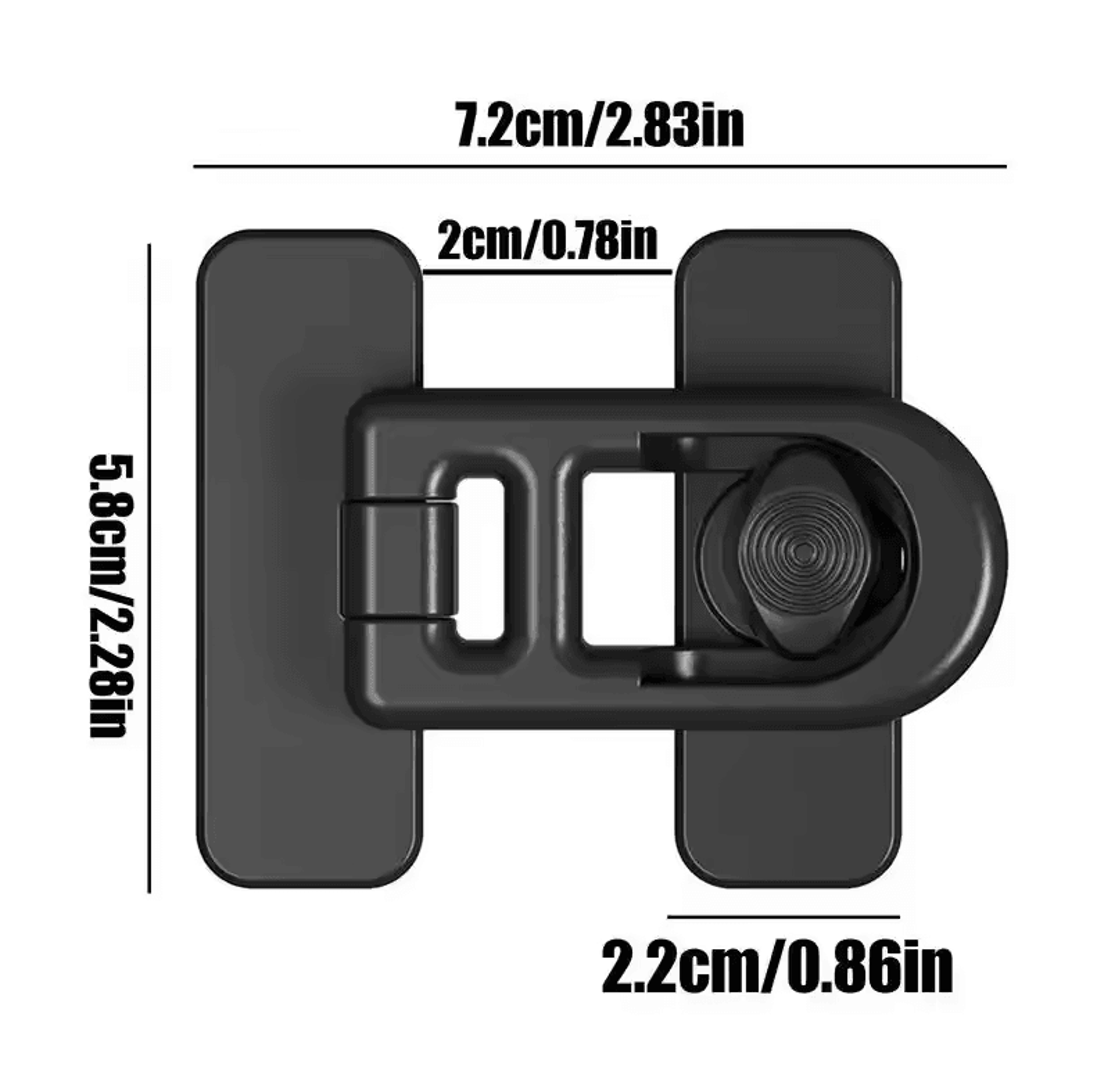 Fridge Child Safety Lock Refrigerator  Freezer Door Lock Baby Proofing Strap 5