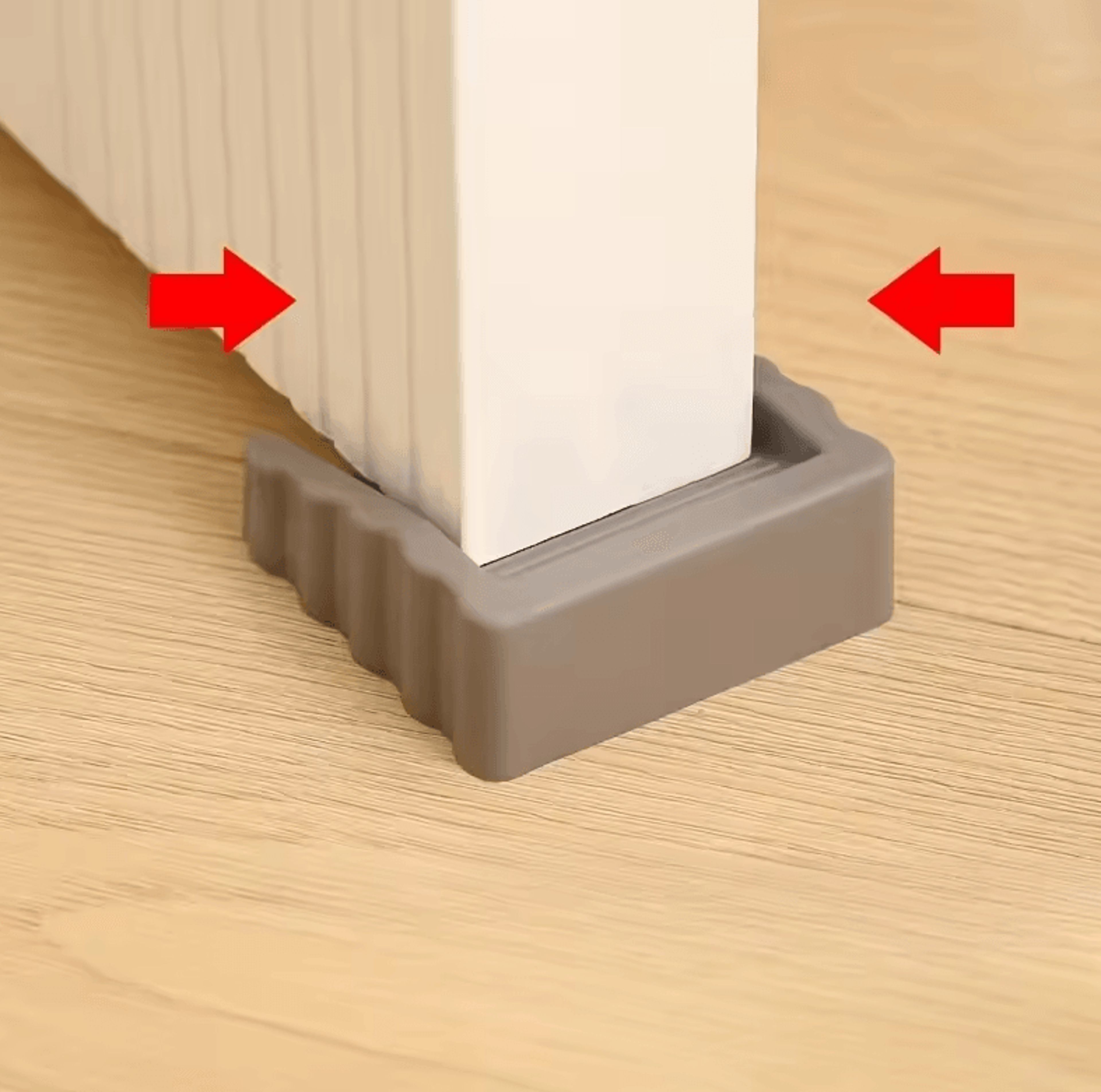Creative Windproof Door Stopper Plastic Matte Finish Door Wedge AntiCollision Blocker 1
