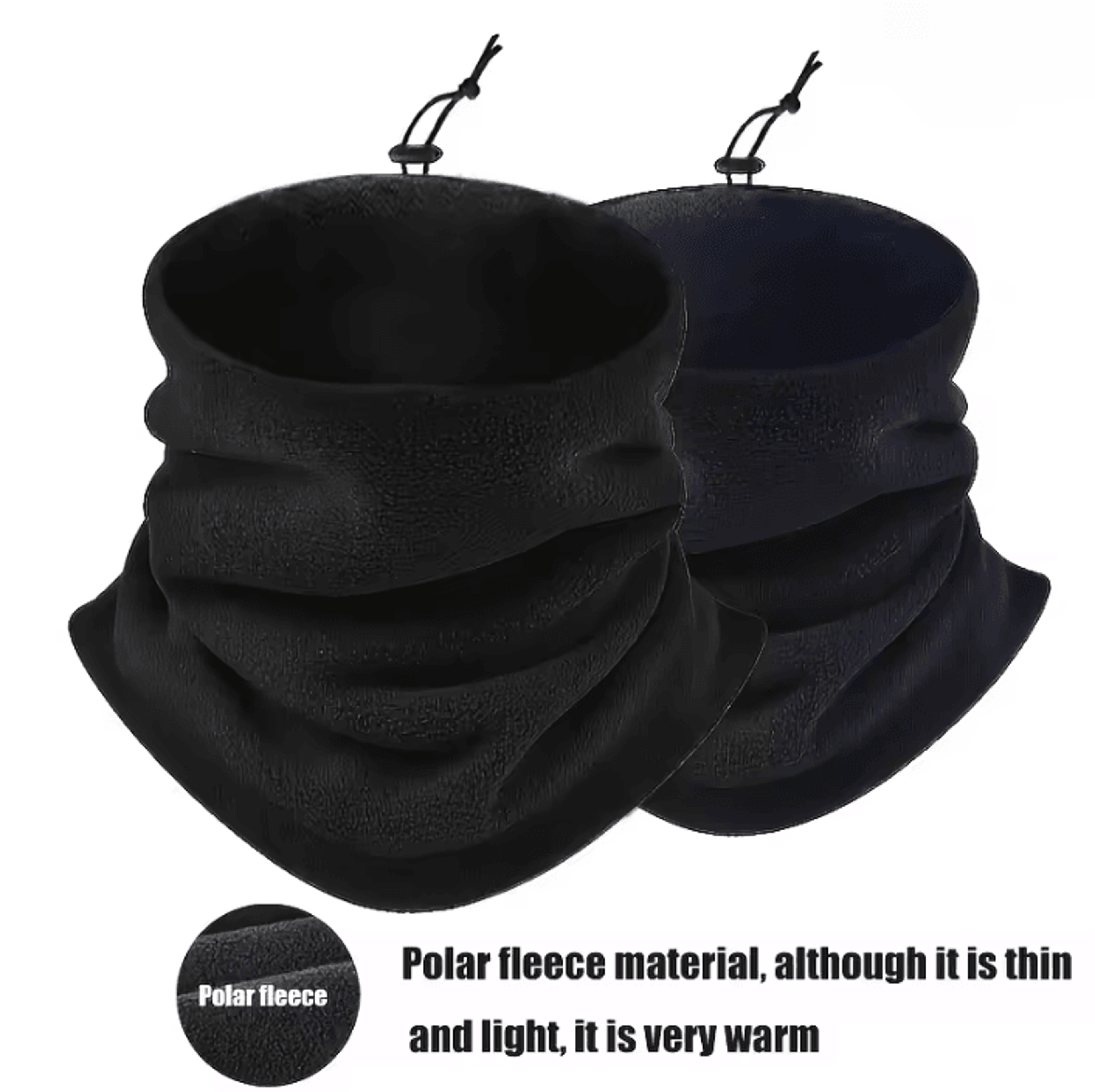Mens HeavyDuty Thermal Balaclava Mask Windproof Fleece Lining Neck Gaiter For Skiing Cycling Motor 3
