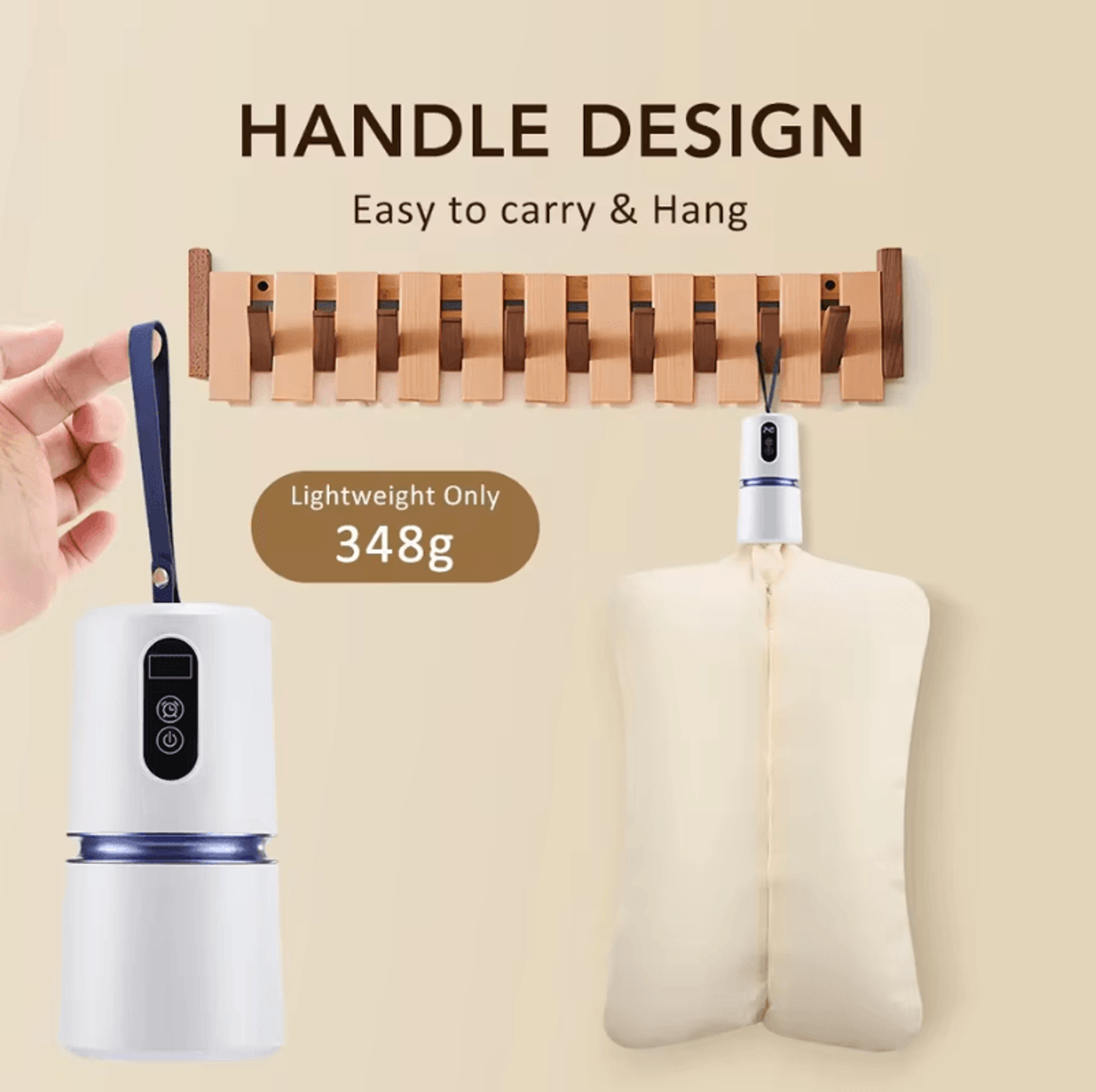 Portable 360 Hot Air Foldable Electric Clothes Dryer For Home Travel Dorm Camping 4