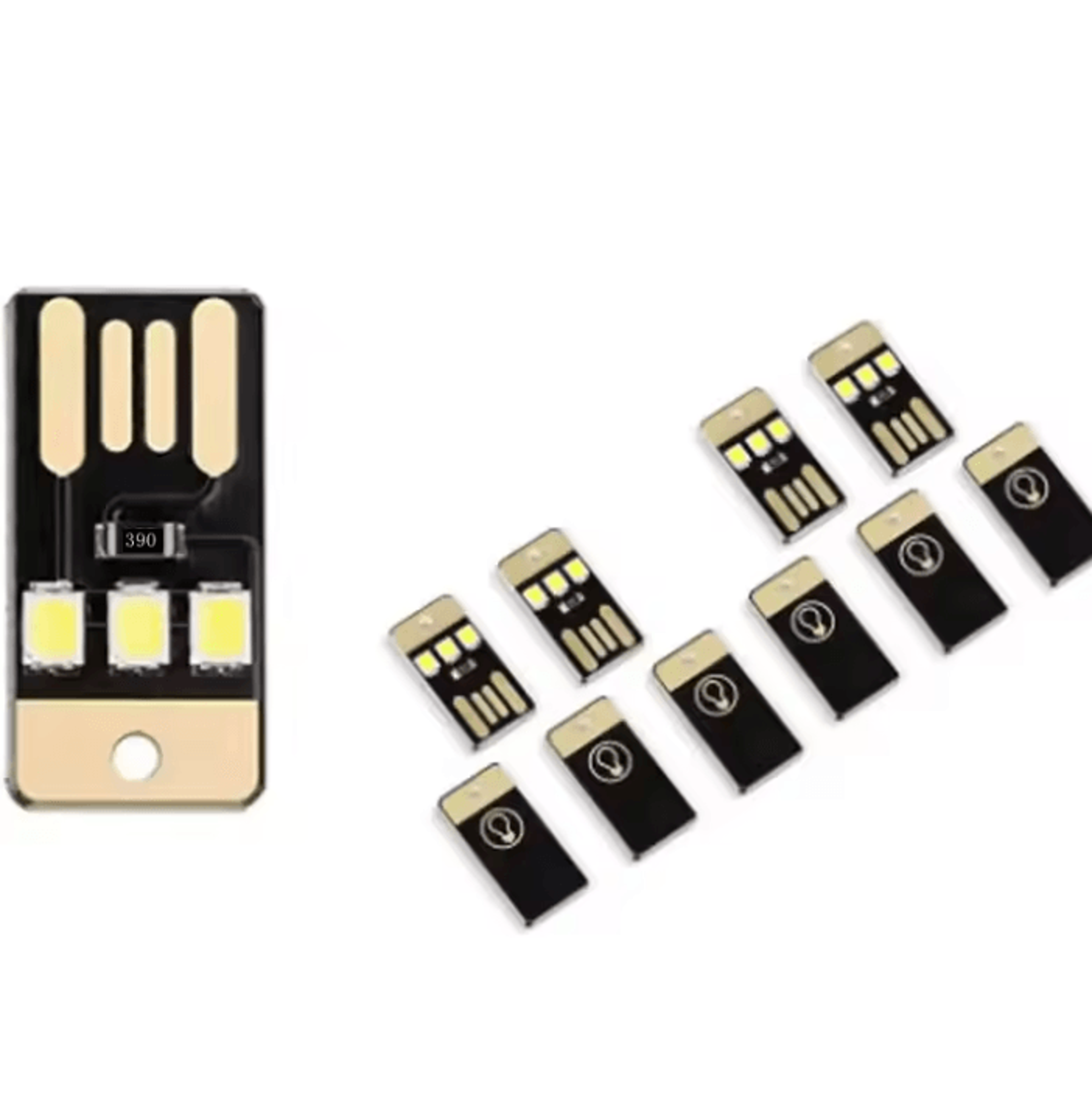 USB Mini LED Lamp  UltraThin Portable USB Computer Light 5