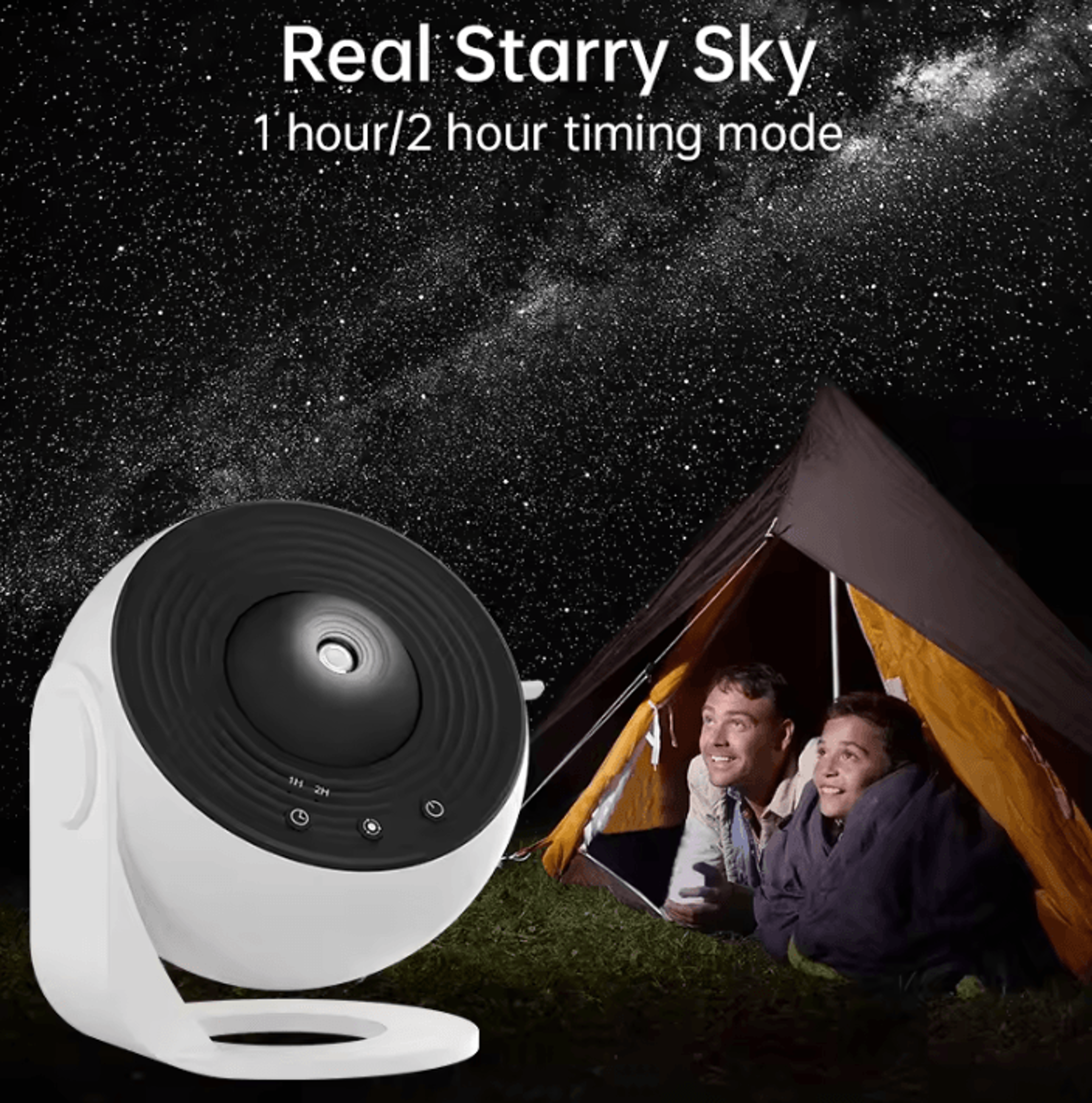 Galaxy Starry Sky Projector  360 Rotating Planetarium Night Light 3