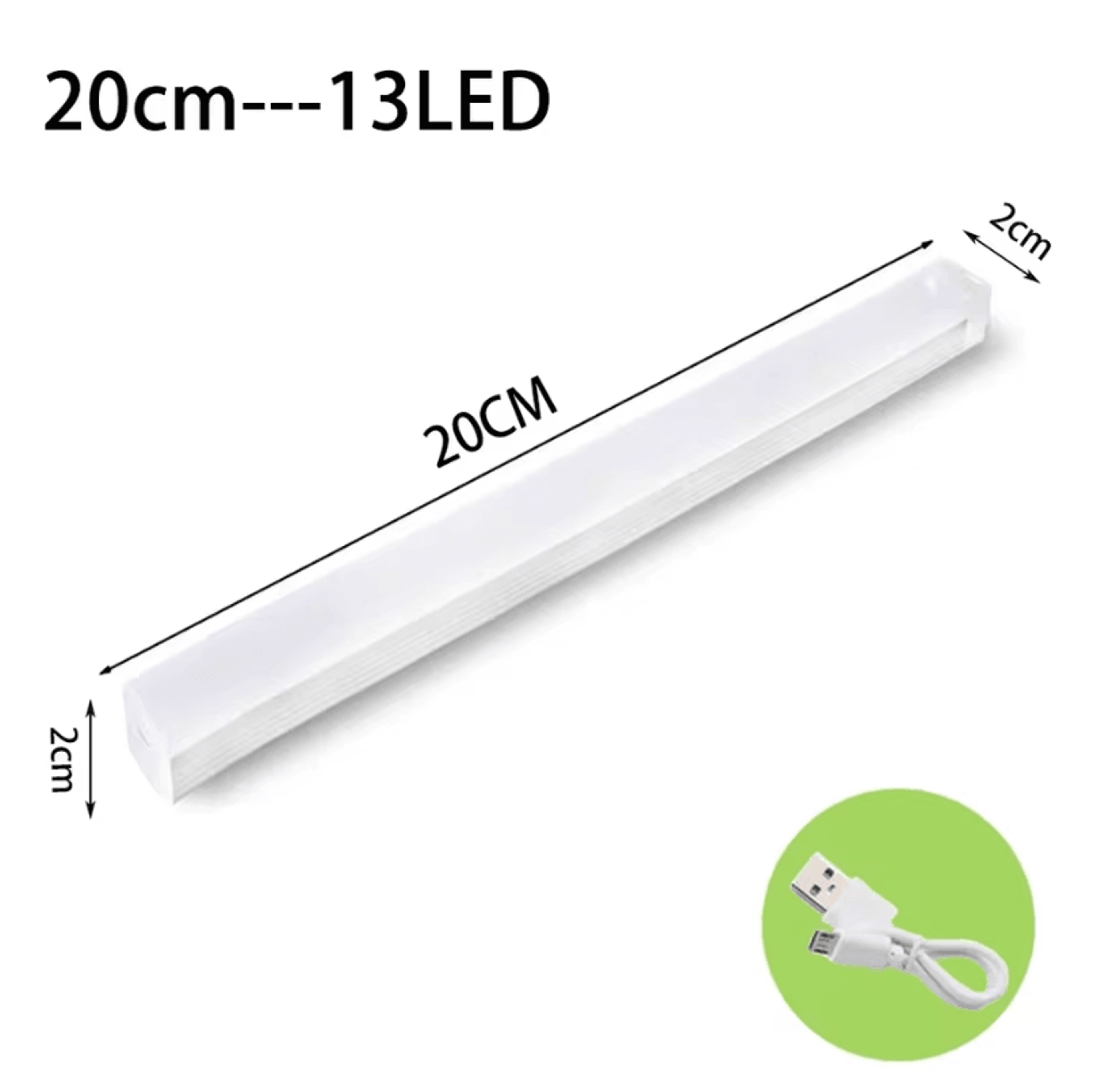 Rechargeable Motion Sensor Light  Wireless LED Night Lamp For Cabinets  Stairs 3