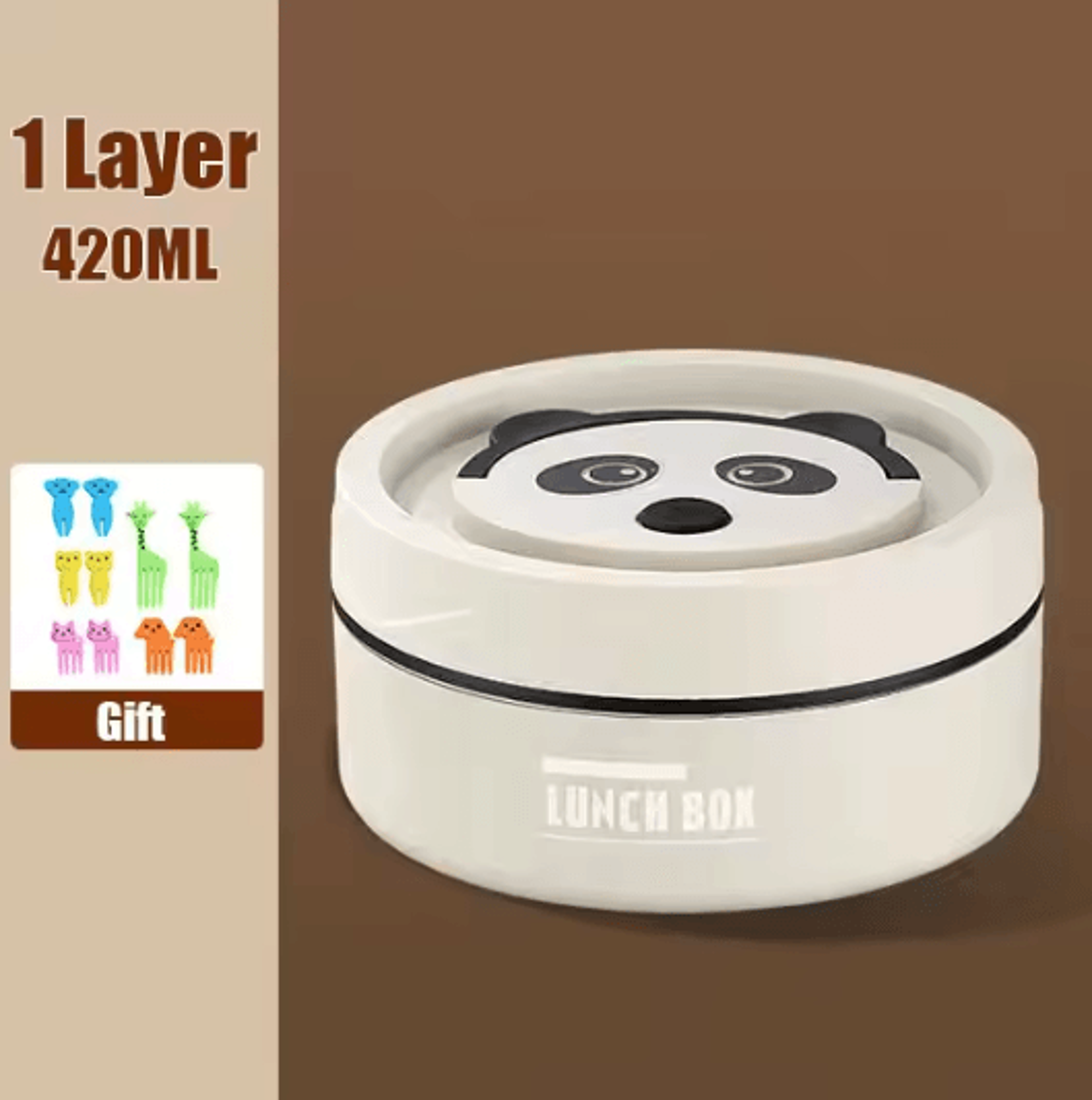 Insulated Food Container  Portable Stainless Steel Thermos Lunch Box 420 Ml  620 Ml 6
