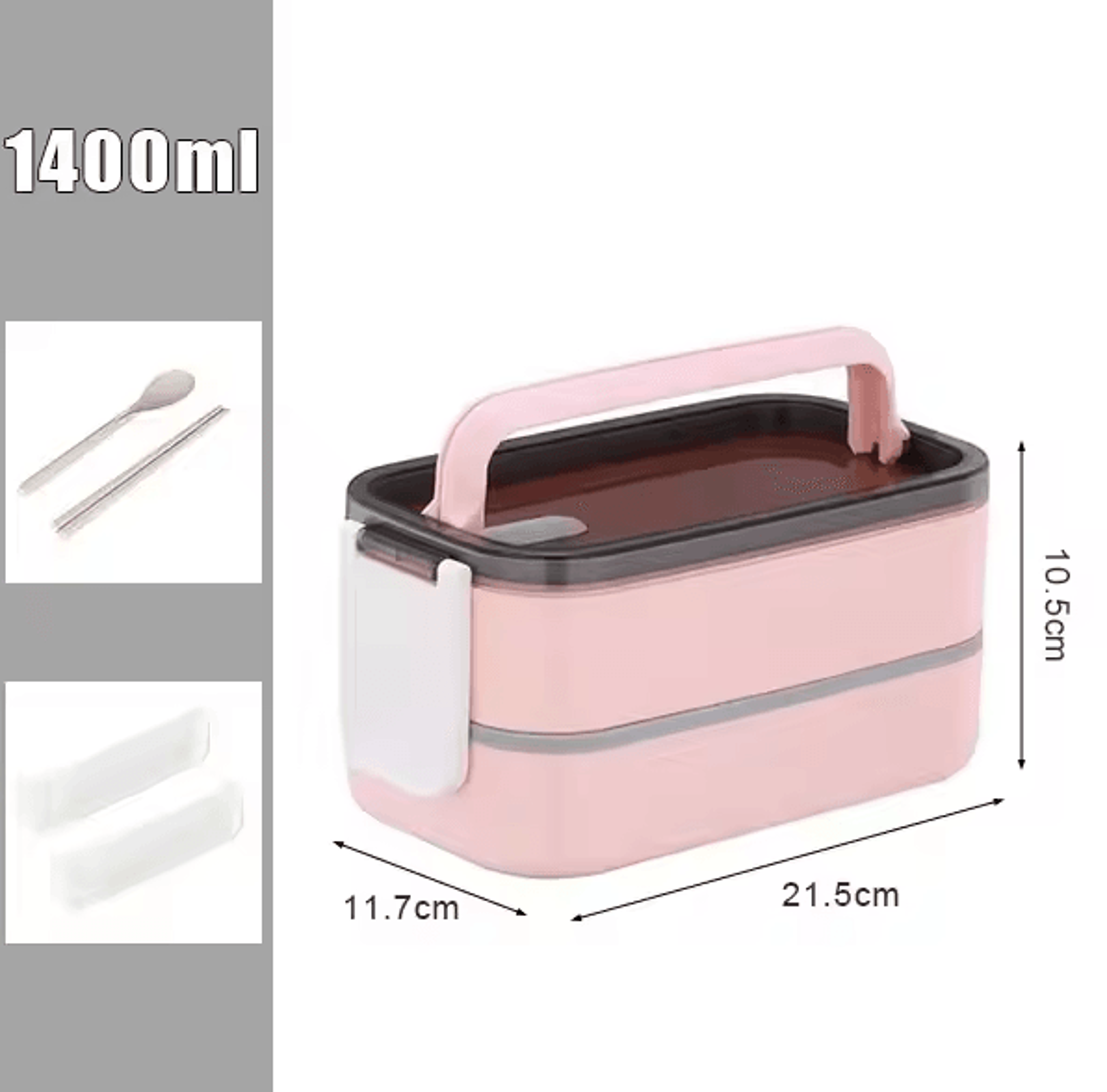 Stackable Bento Lunch Box With Handle Japanese Lunch Box Kit With Spoon  Chopstick Lunch Containers 6