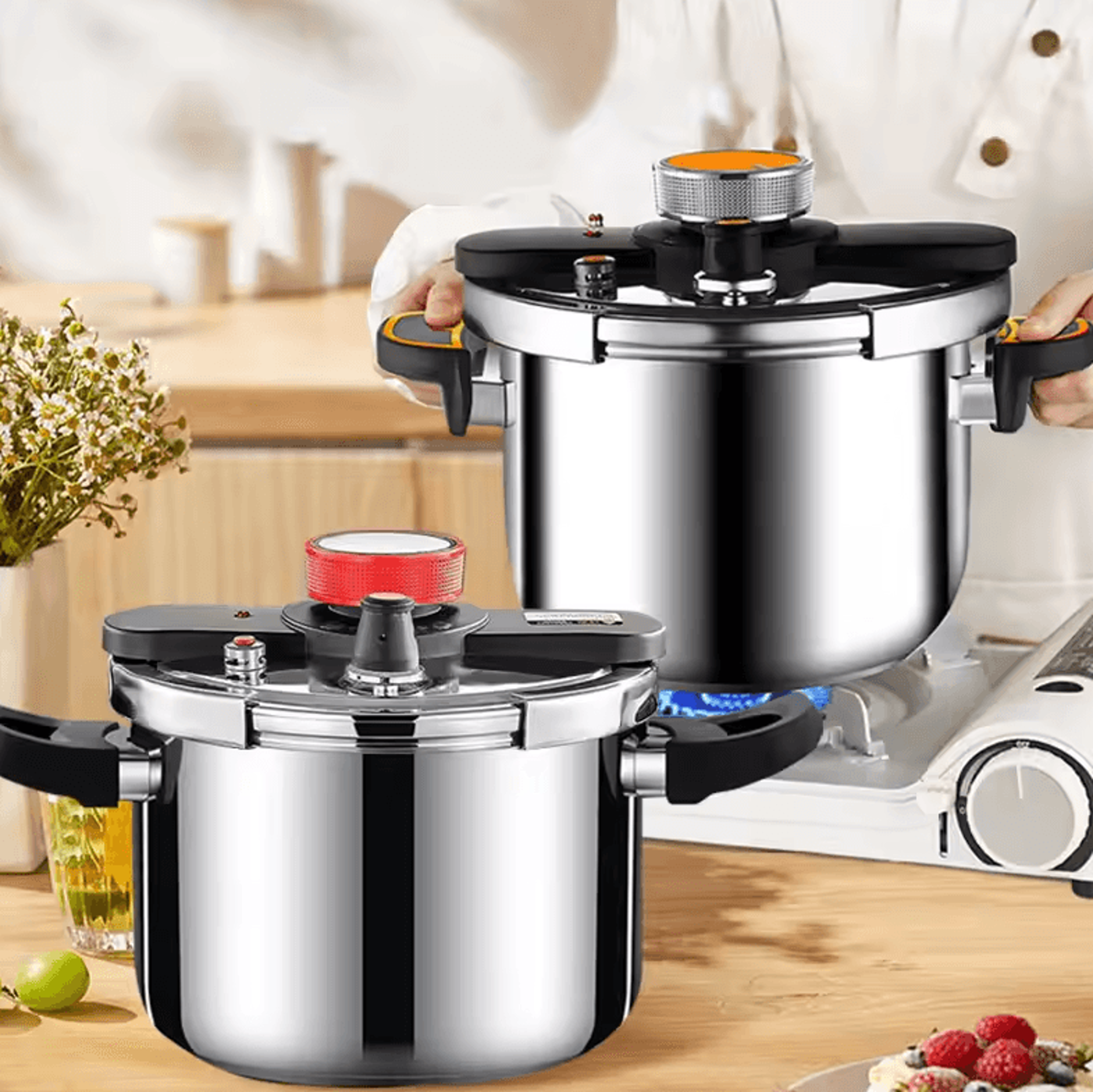 Multi Size Kitchen Pressure Cooker 0