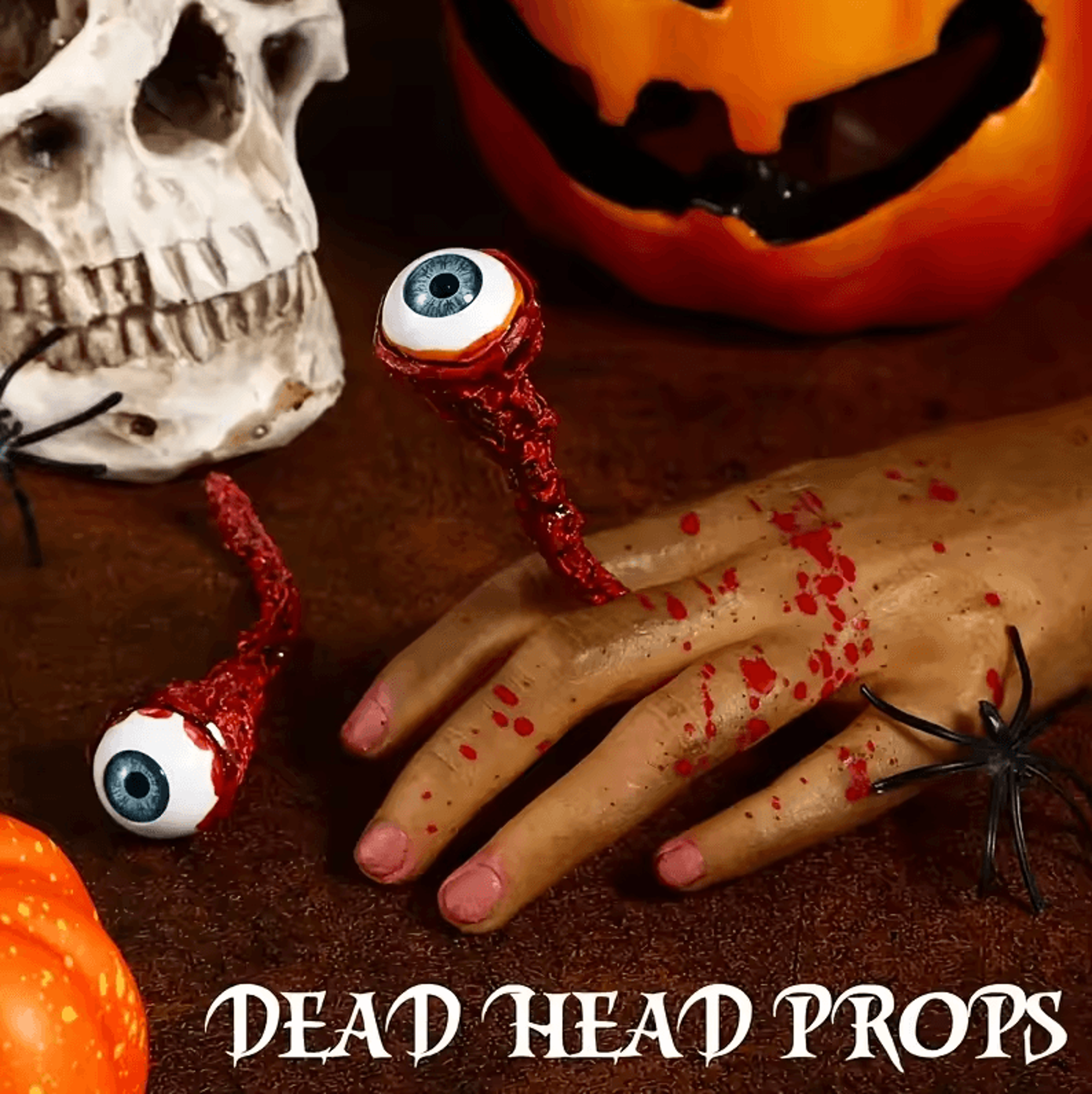 Latex Halloween Prank Props  Artificial Eyeballs For Horror Fun 0