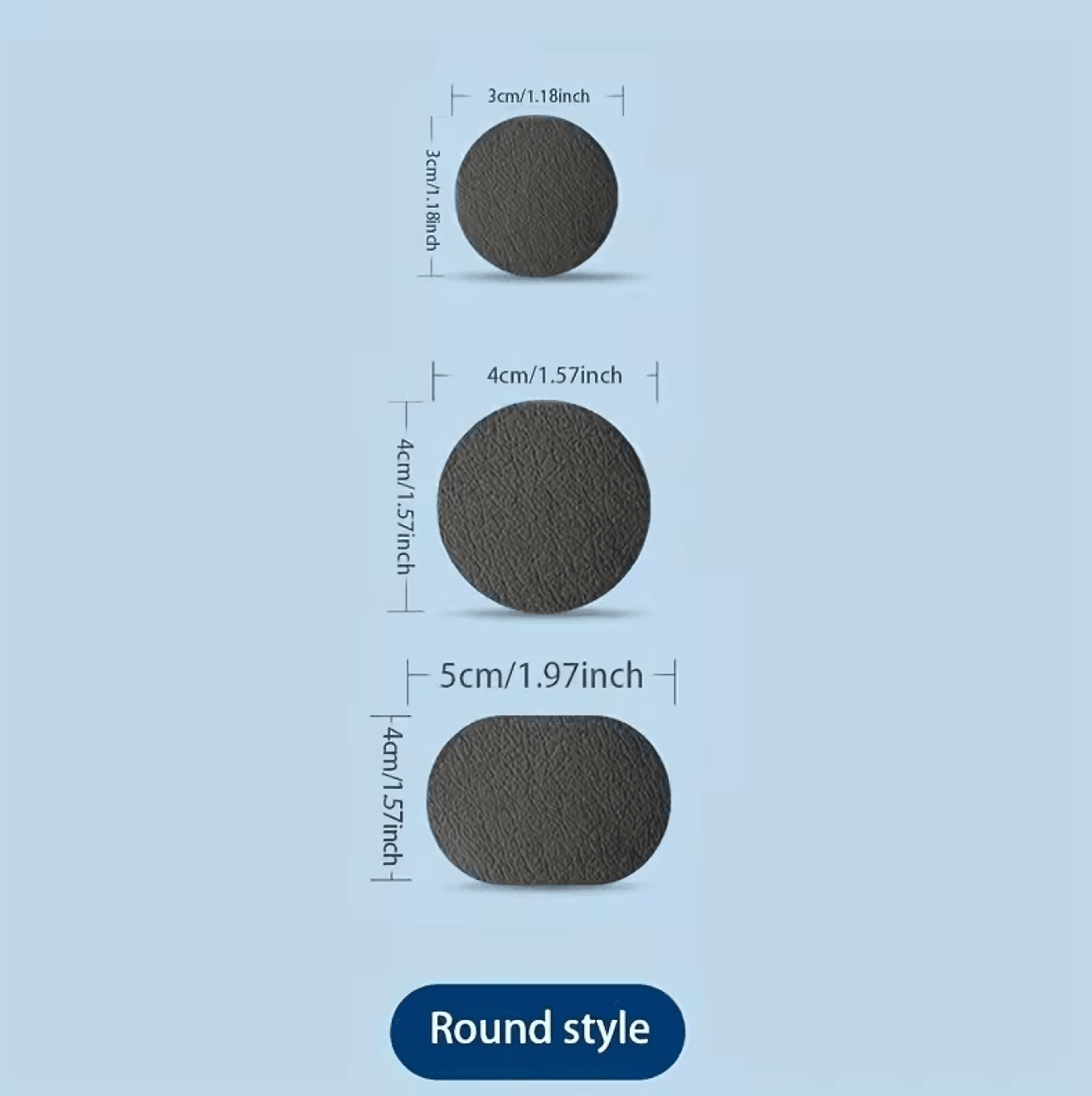6PCS Sports Shoe Wear Repair Patch  AntiWear SelfAdhesive Shoe Pads 2