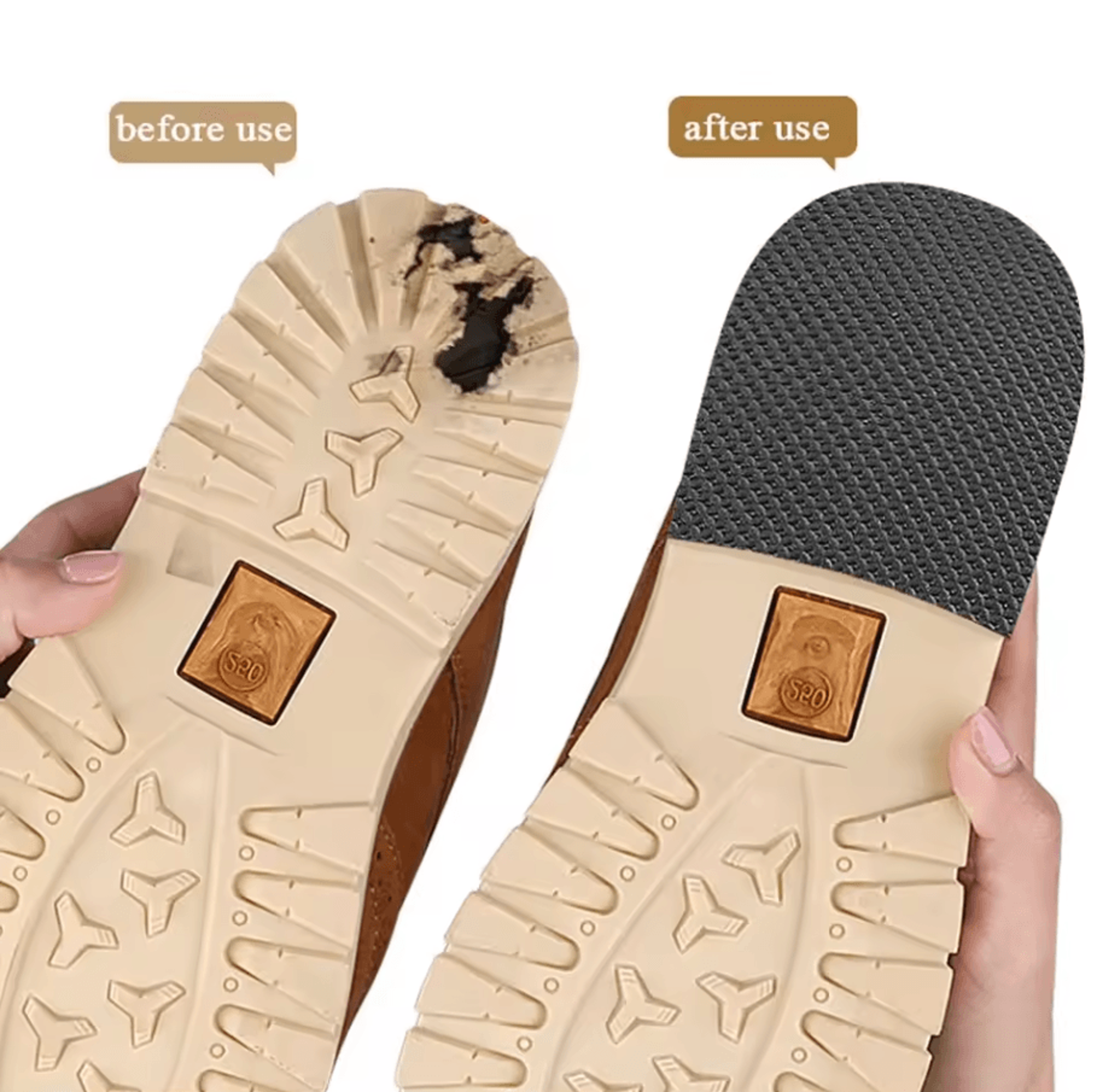 NoAdhesive AntiSlip Sole Stickers  Mute Cushion Insole Pads For Shoes 4