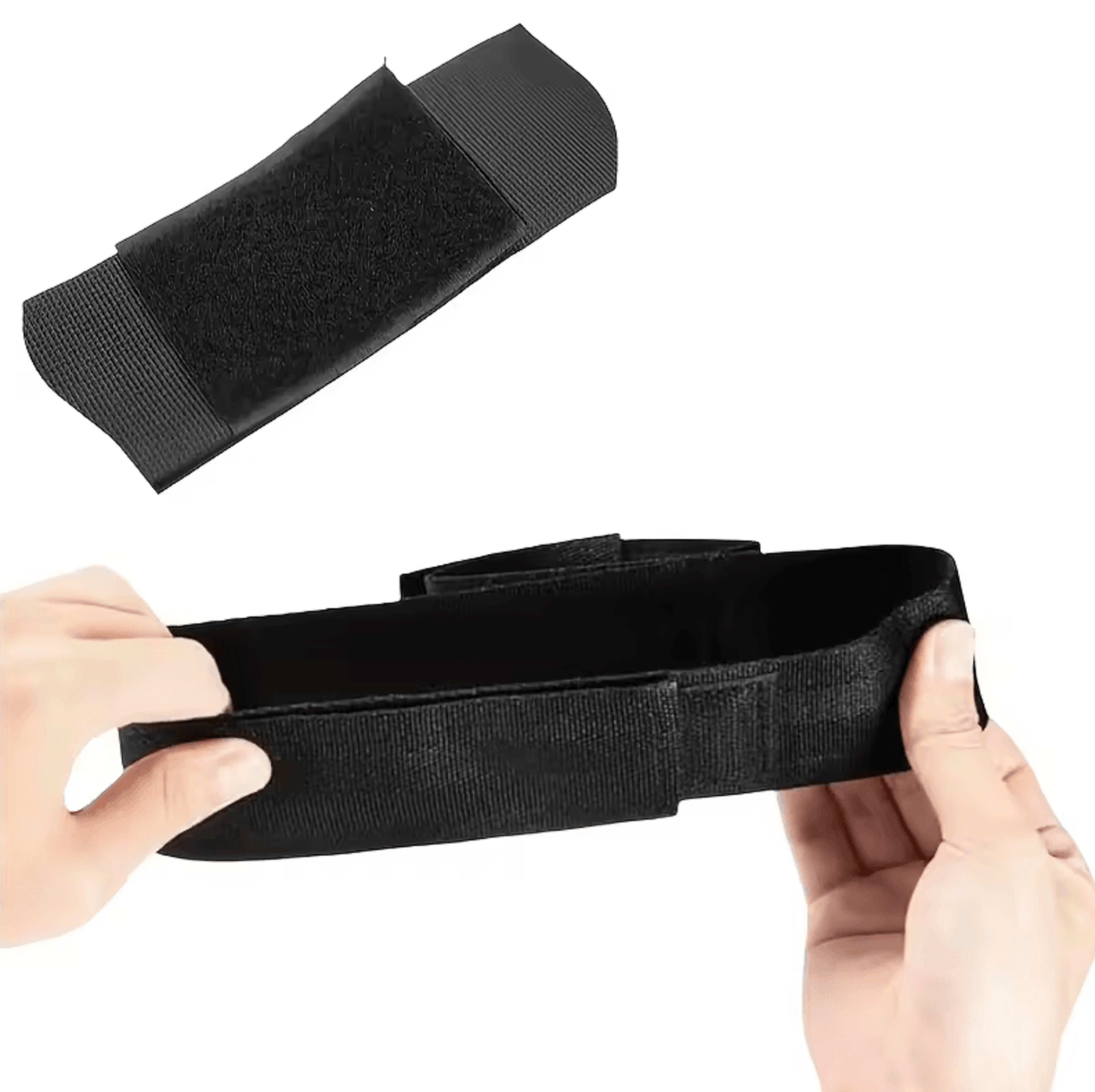 Adult BDSM Restraint Wrist Handcuff Set With Hook And Loop Fastening Straps 1