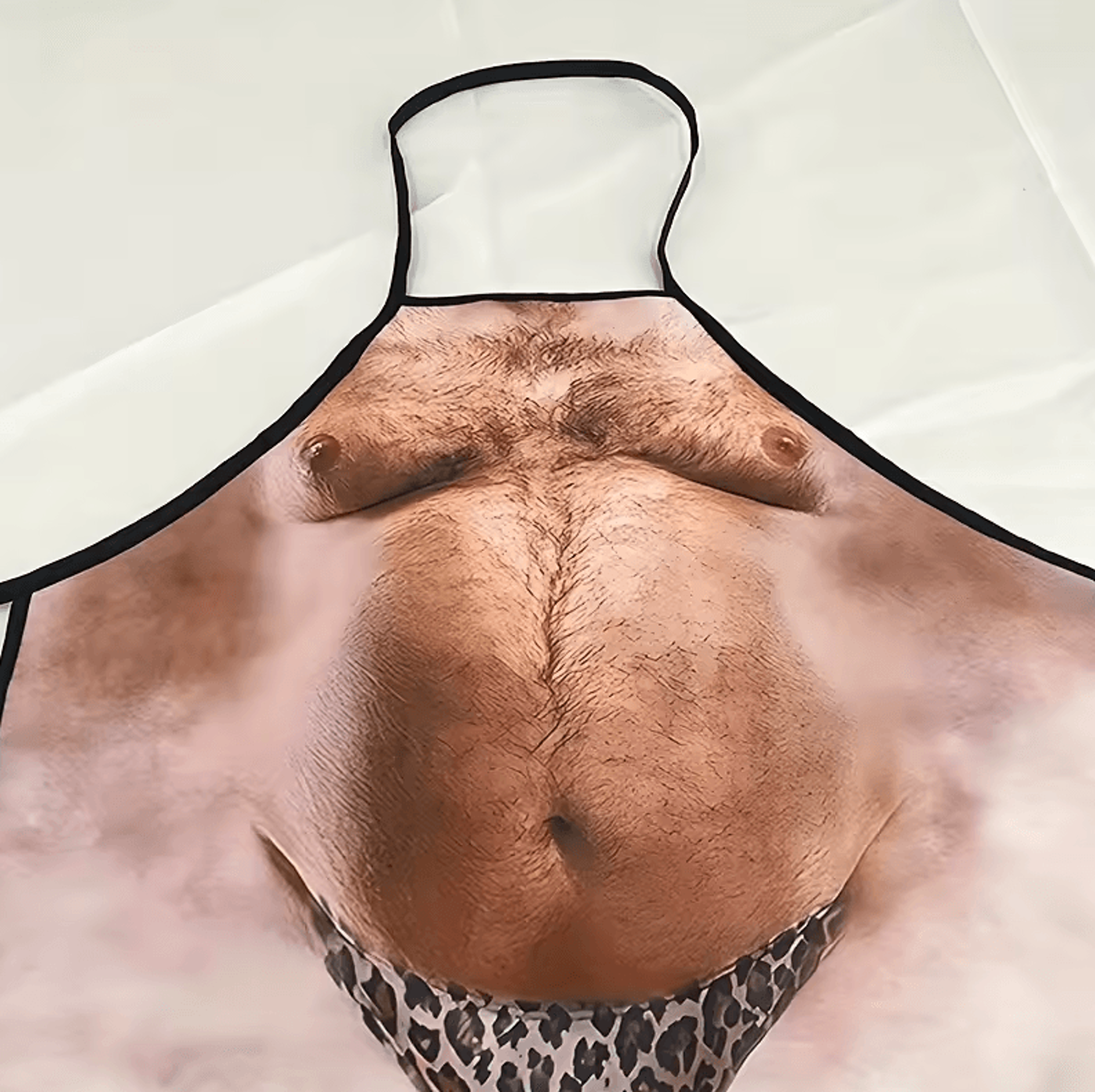 Beer Belly Printed Mens Kitchen Apron  Polyester Woven Funny BBQ Party Apron 0