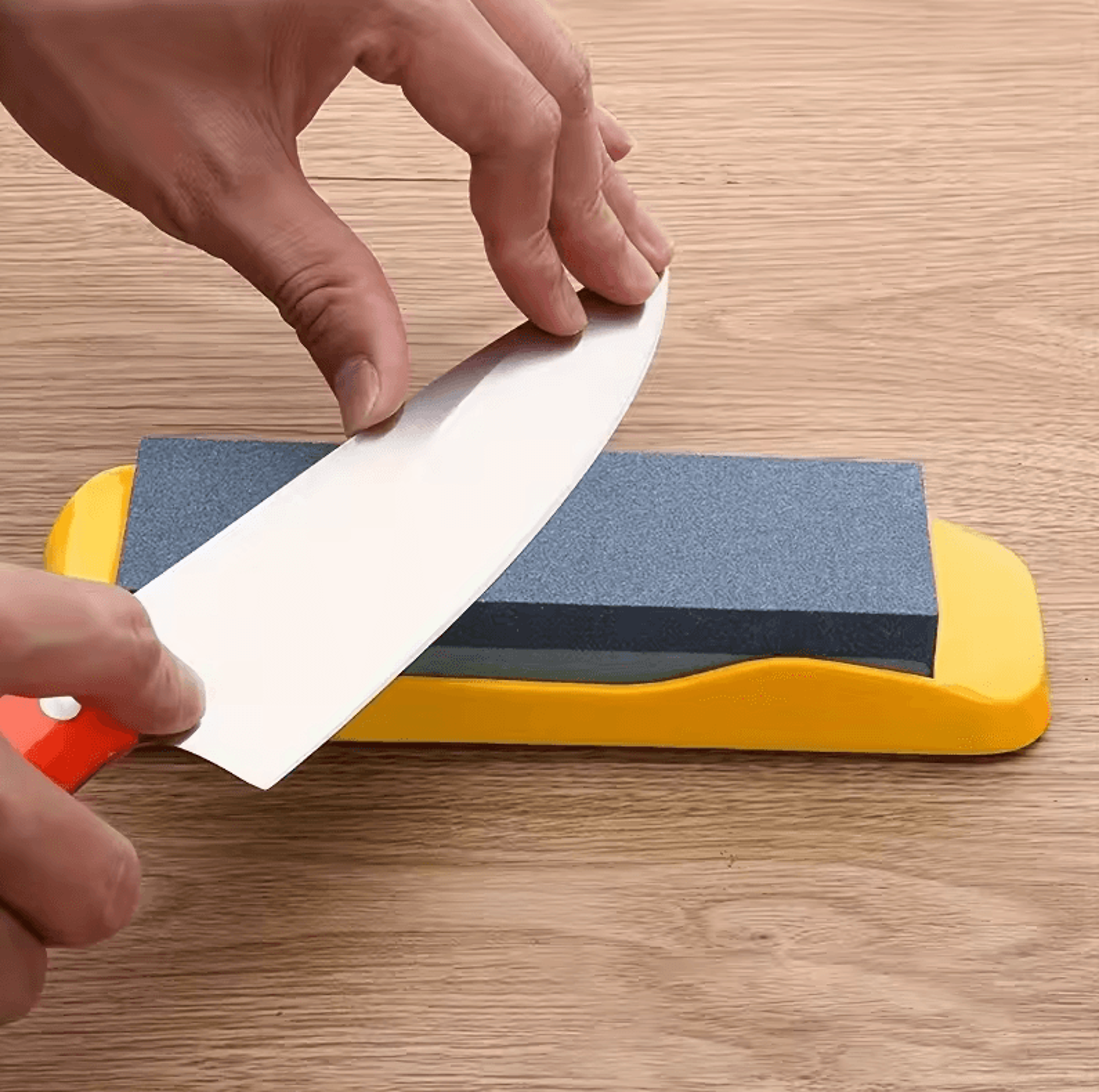 Advanced DoubleSided Diamond Sharpening Stone  High Hardness Whetstone With NonSlip Base 0