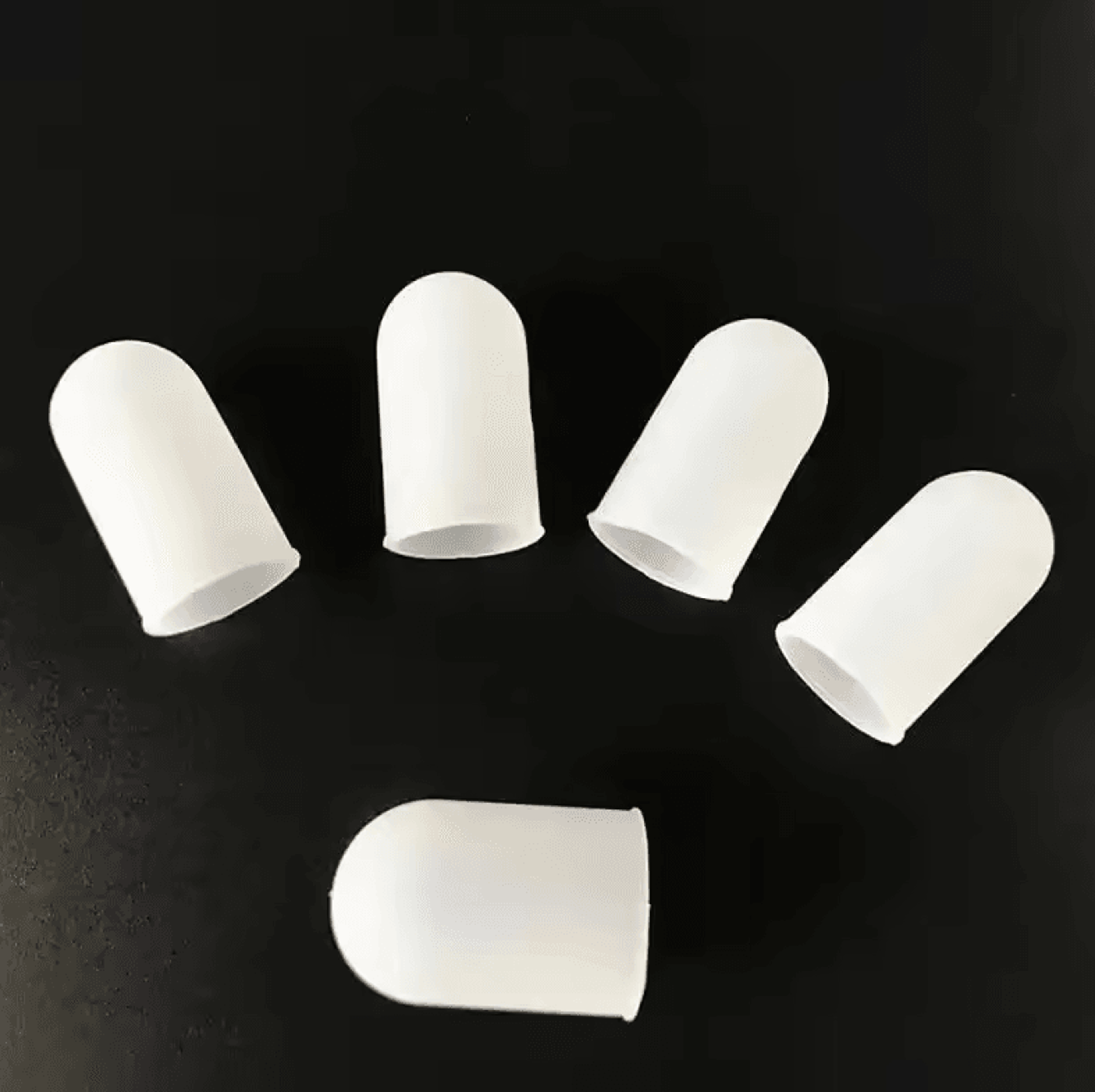 Silicone Finger Protector Sleeve Cover  AntiCut Heat Resistant Finger Sleeves For Kitchen Cooking 3