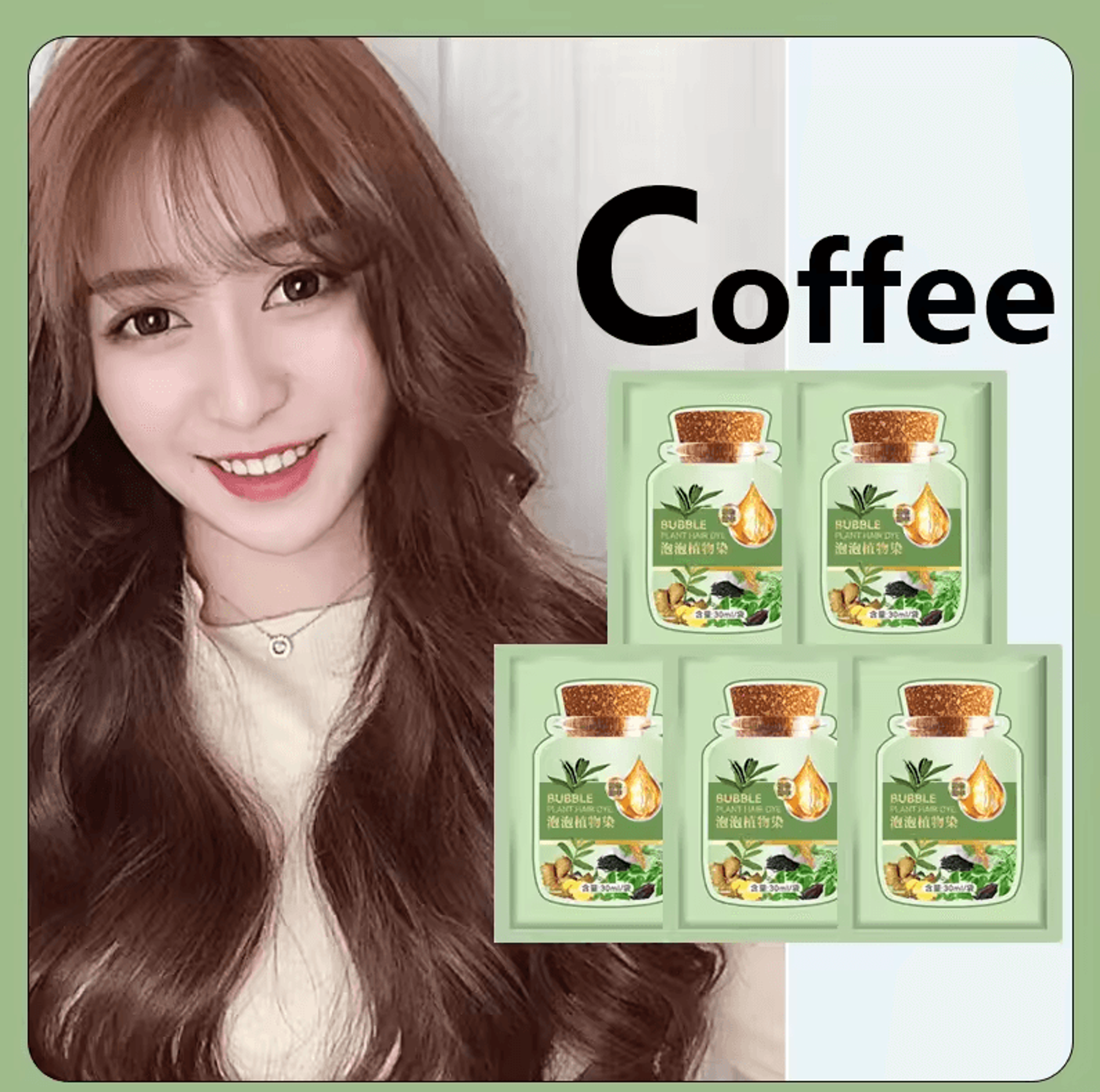 Pure Natural Herbal Hair Dye Shampoo  5Minute NonIrritating Hair Color Change  Repair 10