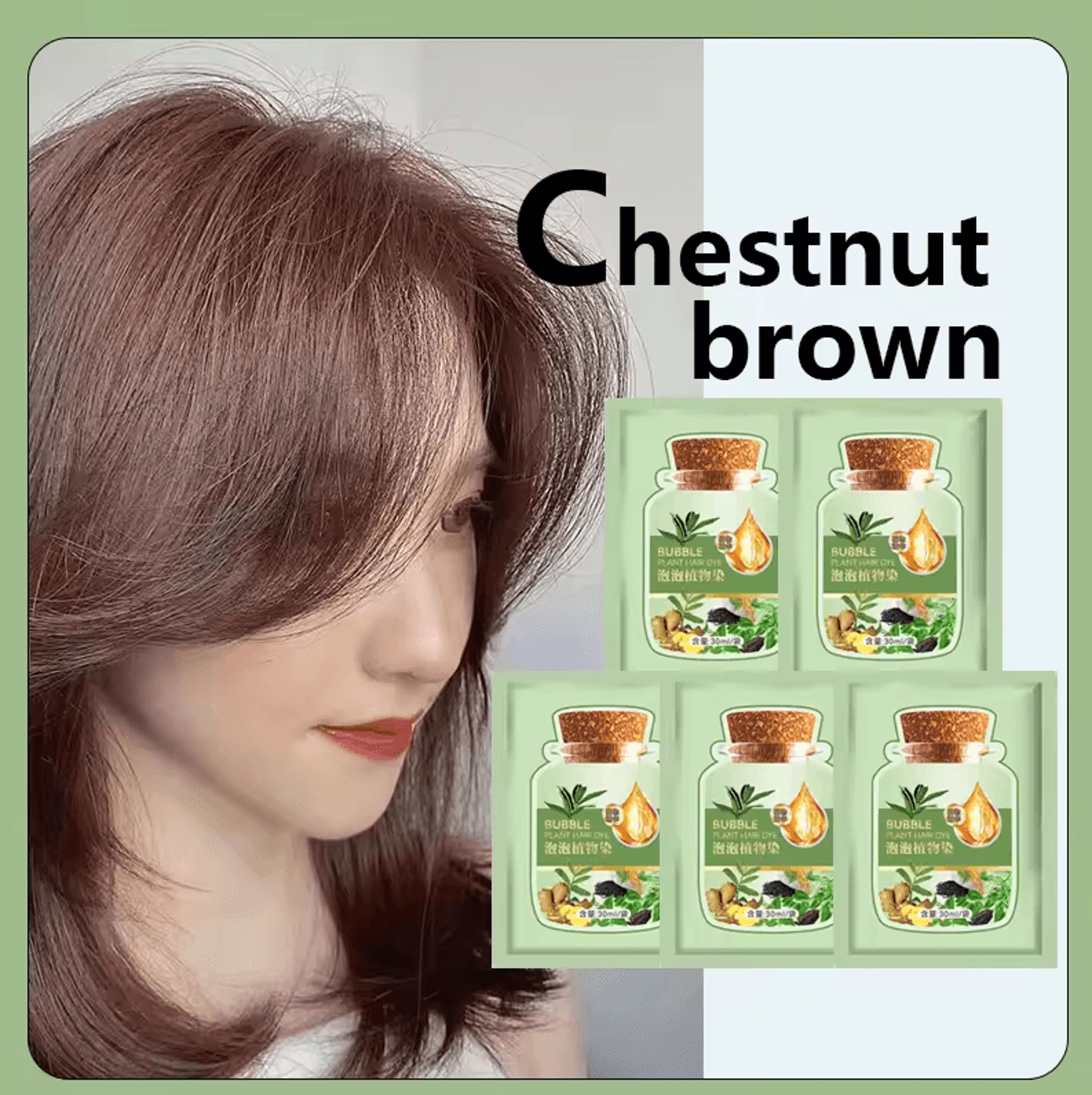 Pure Natural Herbal Hair Dye Shampoo  5Minute NonIrritating Hair Color Change  Repair 13