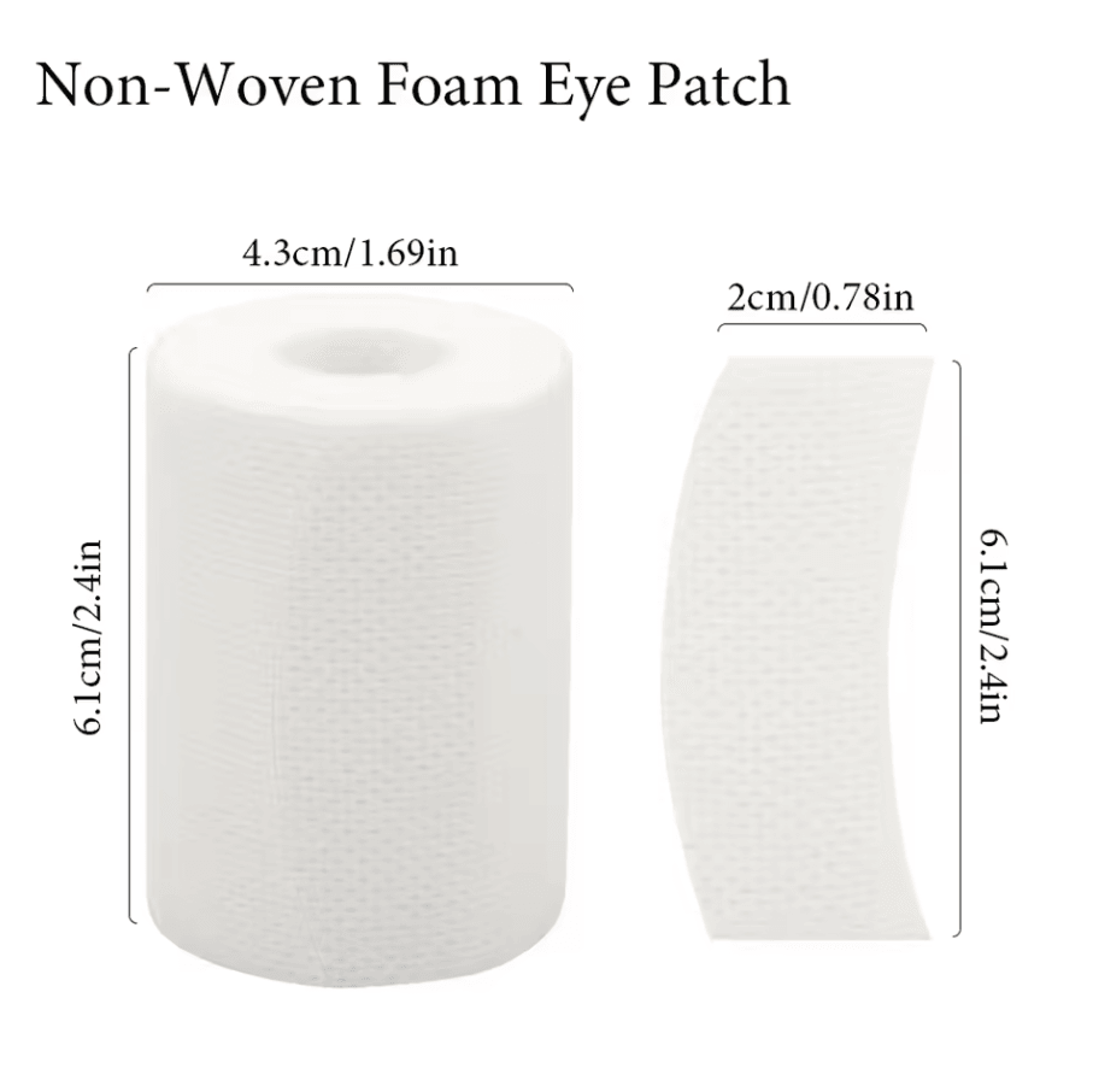 110 Pcs Eyelash Extension Gel Pads  Under Eye Adhesive Foam Tapes  Eyepad Makeup Accessories 6