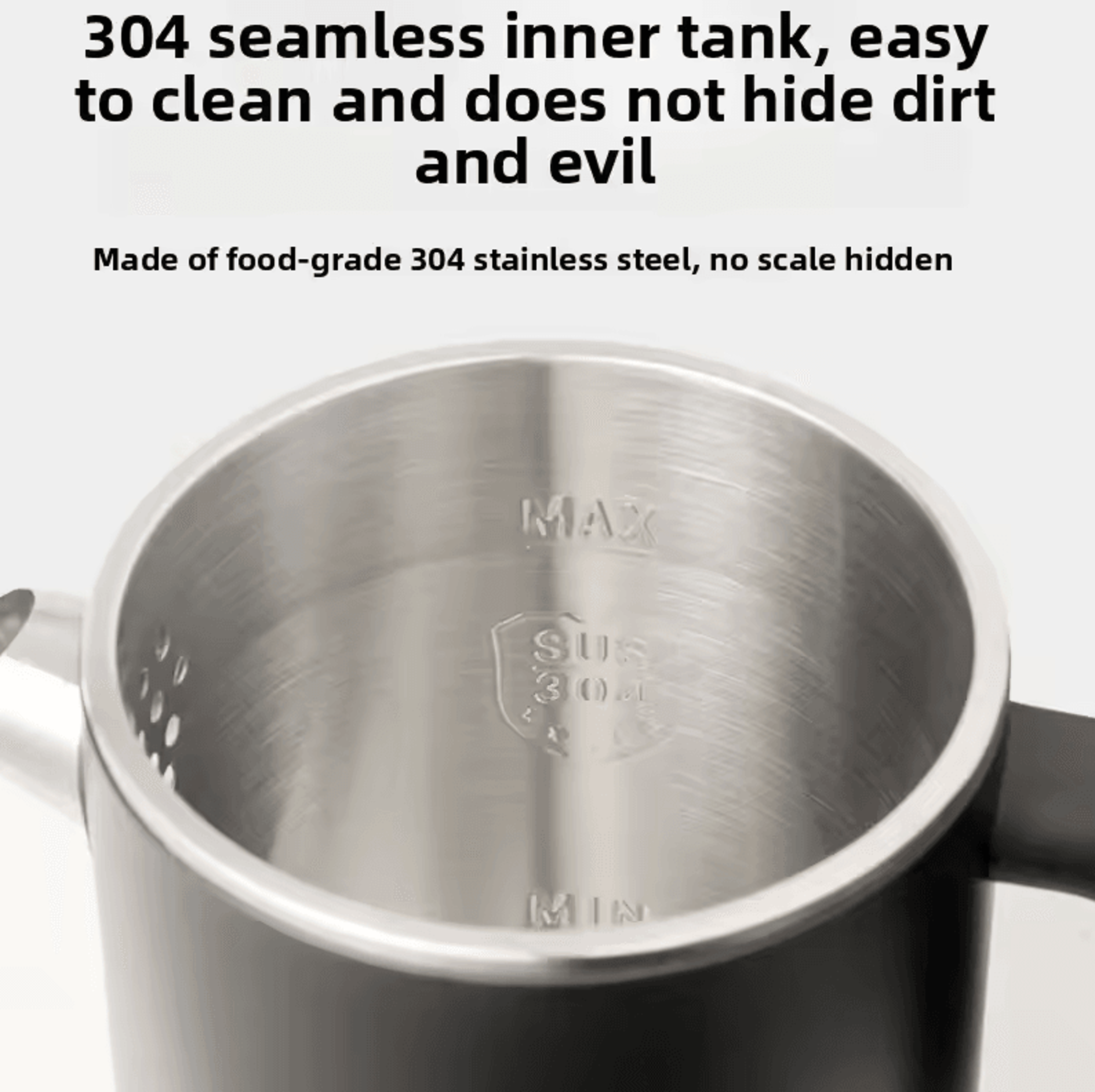 Smart Thermostatic 17 L Electric Kettle  Stainless Steel DoubleLayer Insulated Boiling Water Kettle 4